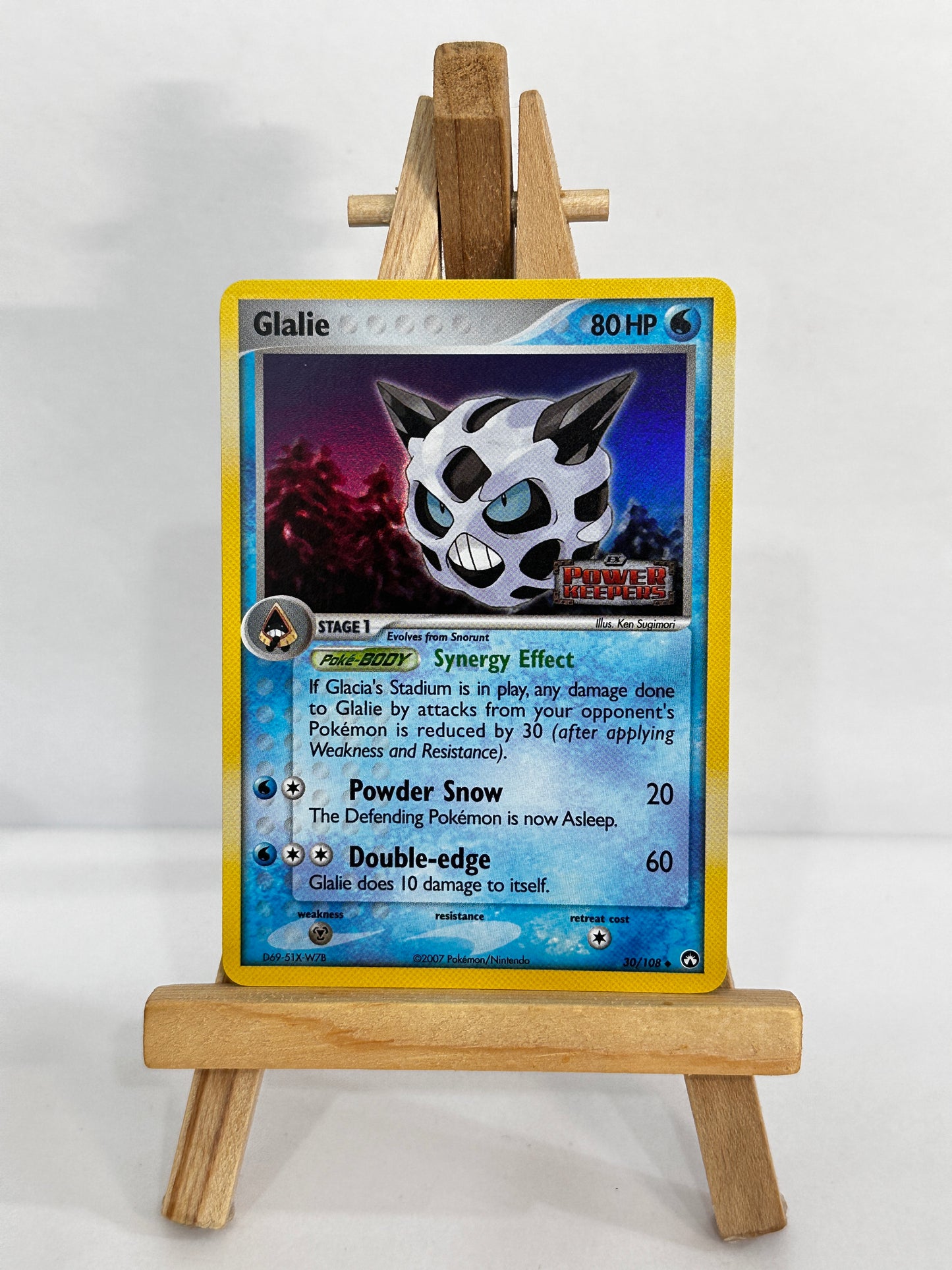Glalie 30/108 (Ex Power Keepers) Stamped Holo