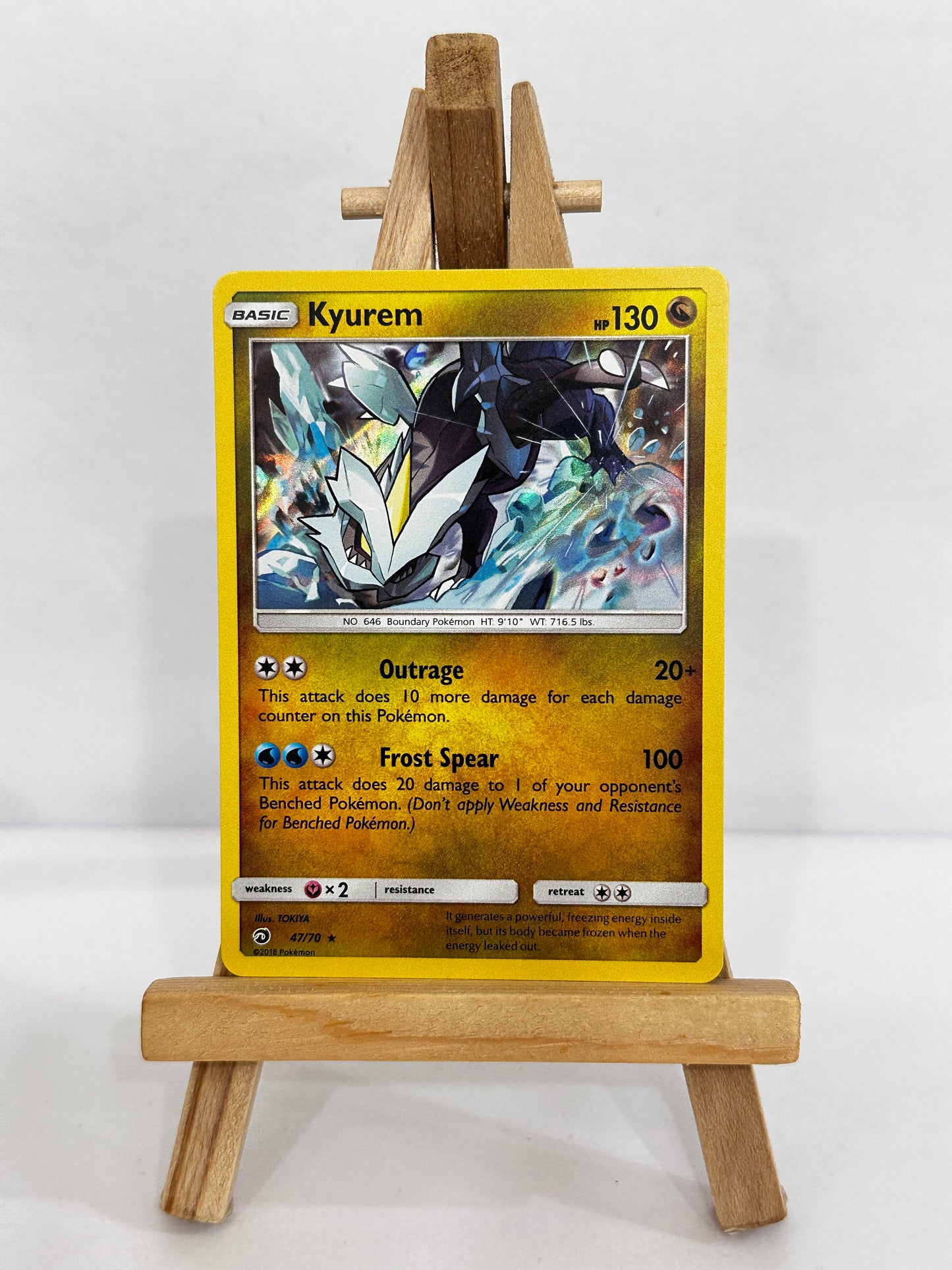 Kyurem 47/70 (SM Dragon Majesty) Holo