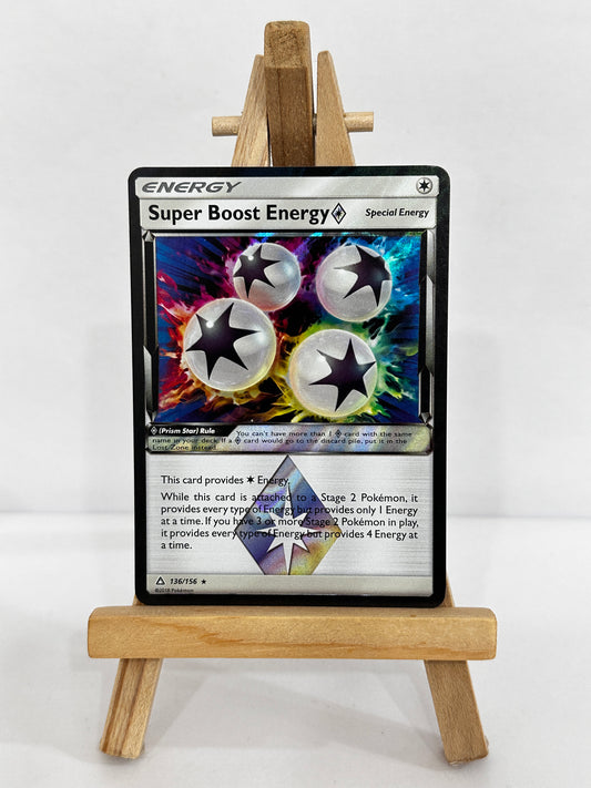 Super Boost Energy 136/156 (SM Ultra Prism) Holo