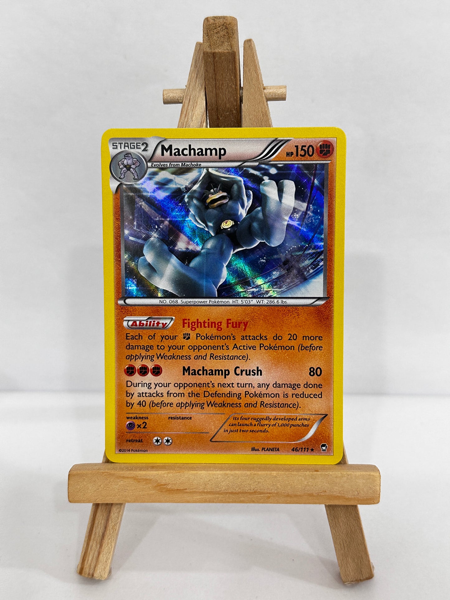 Machamp 46/111 (XY Furious Fists) Holo