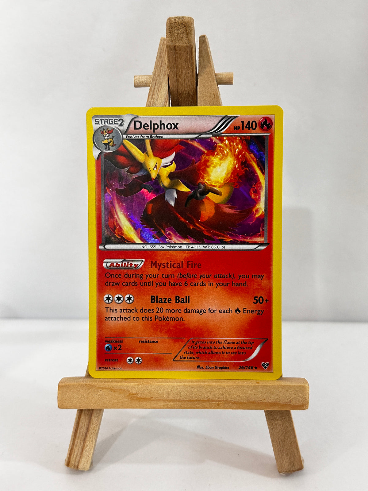 Delphox 26/146 (XY Base Set) Holo