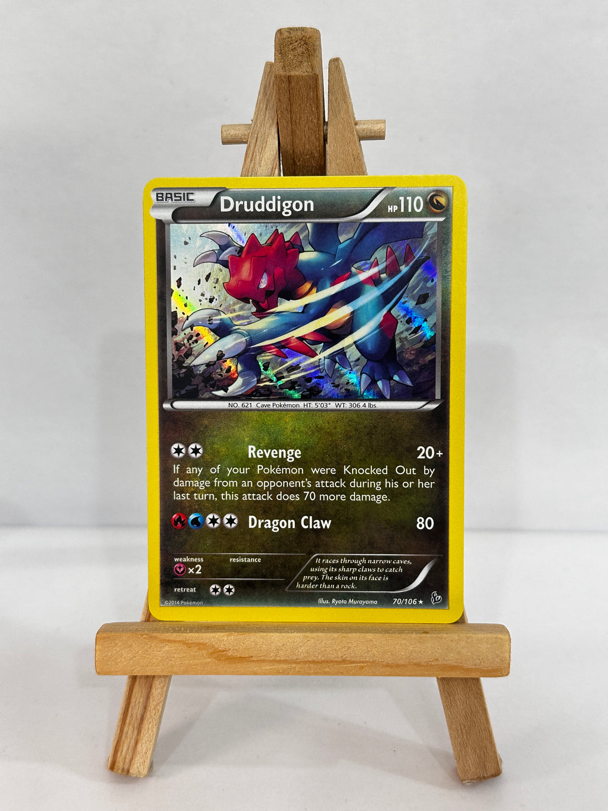 Druddigon 70/106 (XY Flashfire) Holo