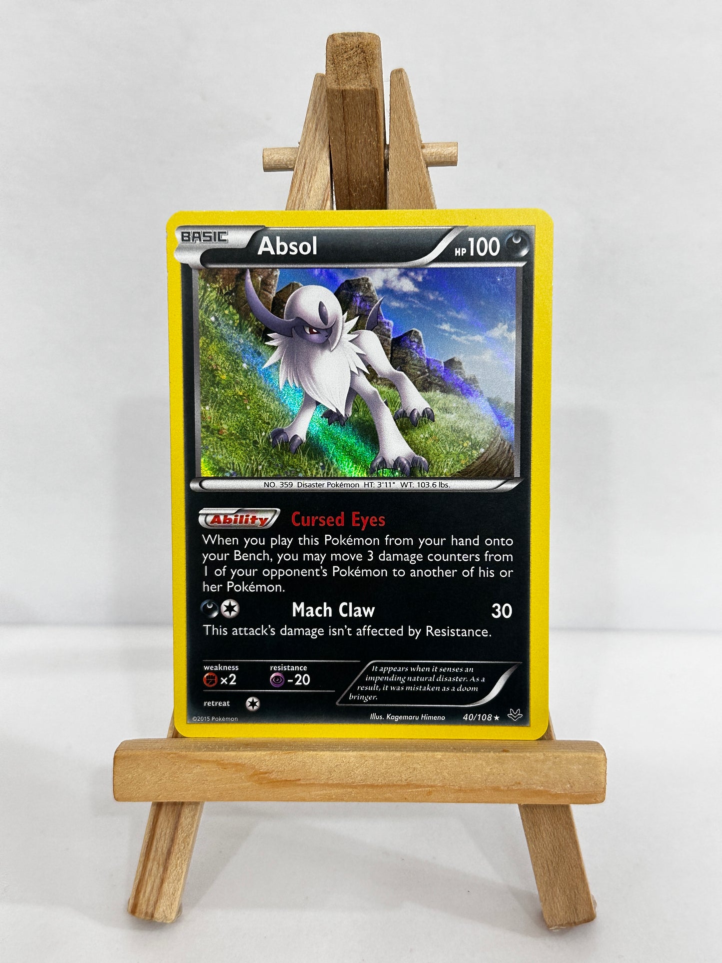 Absol 40/108 (XY Roaring Skies) Holo