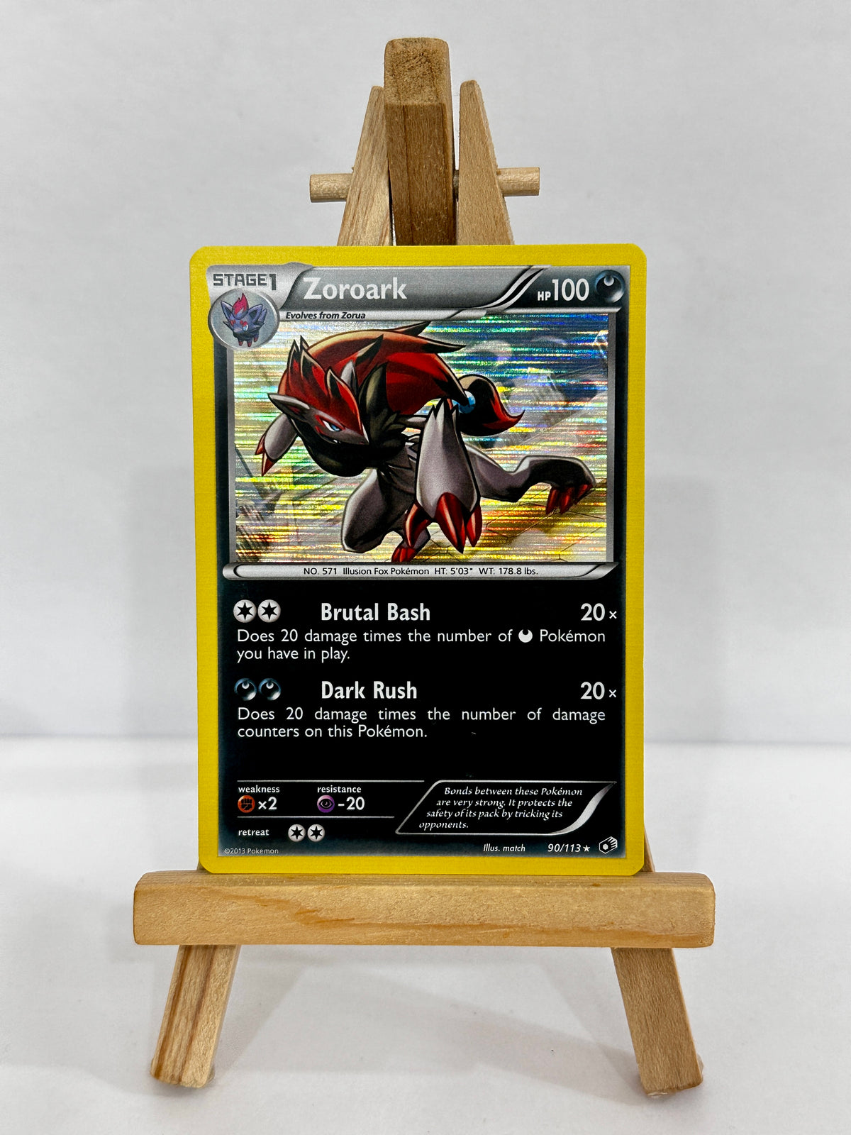 Zoroark 90/114 (BW Legendary Treasures) Holo