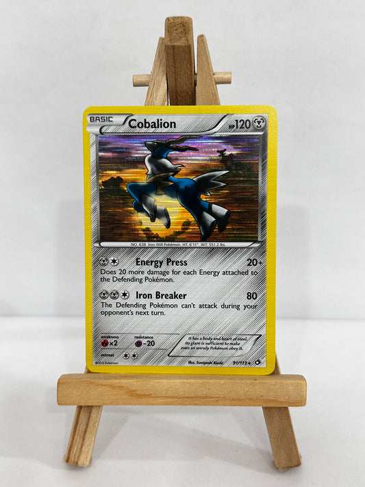 Cobalion 91/113 (BW Legendary Treasures) Holo