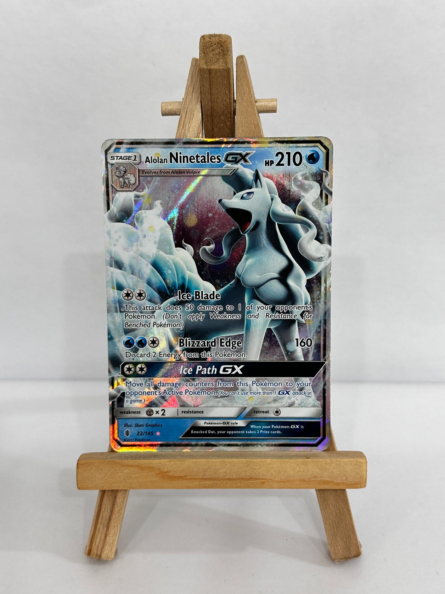 Alolan Ninetales GX (SM Guardians Rising)