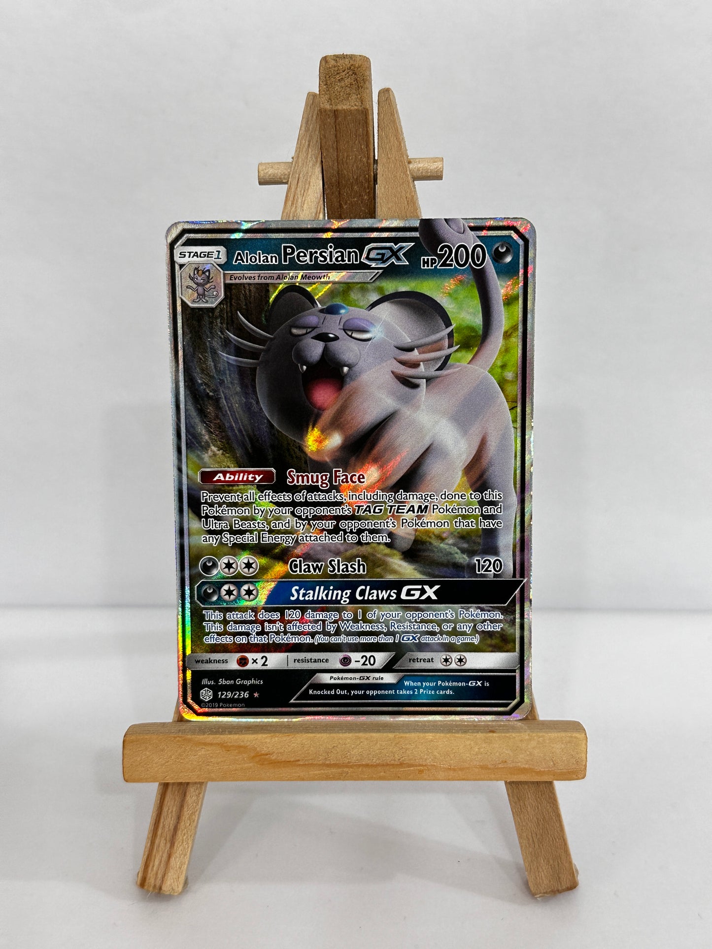 Alolan Persian GX (SM Cosmic Eclipse)