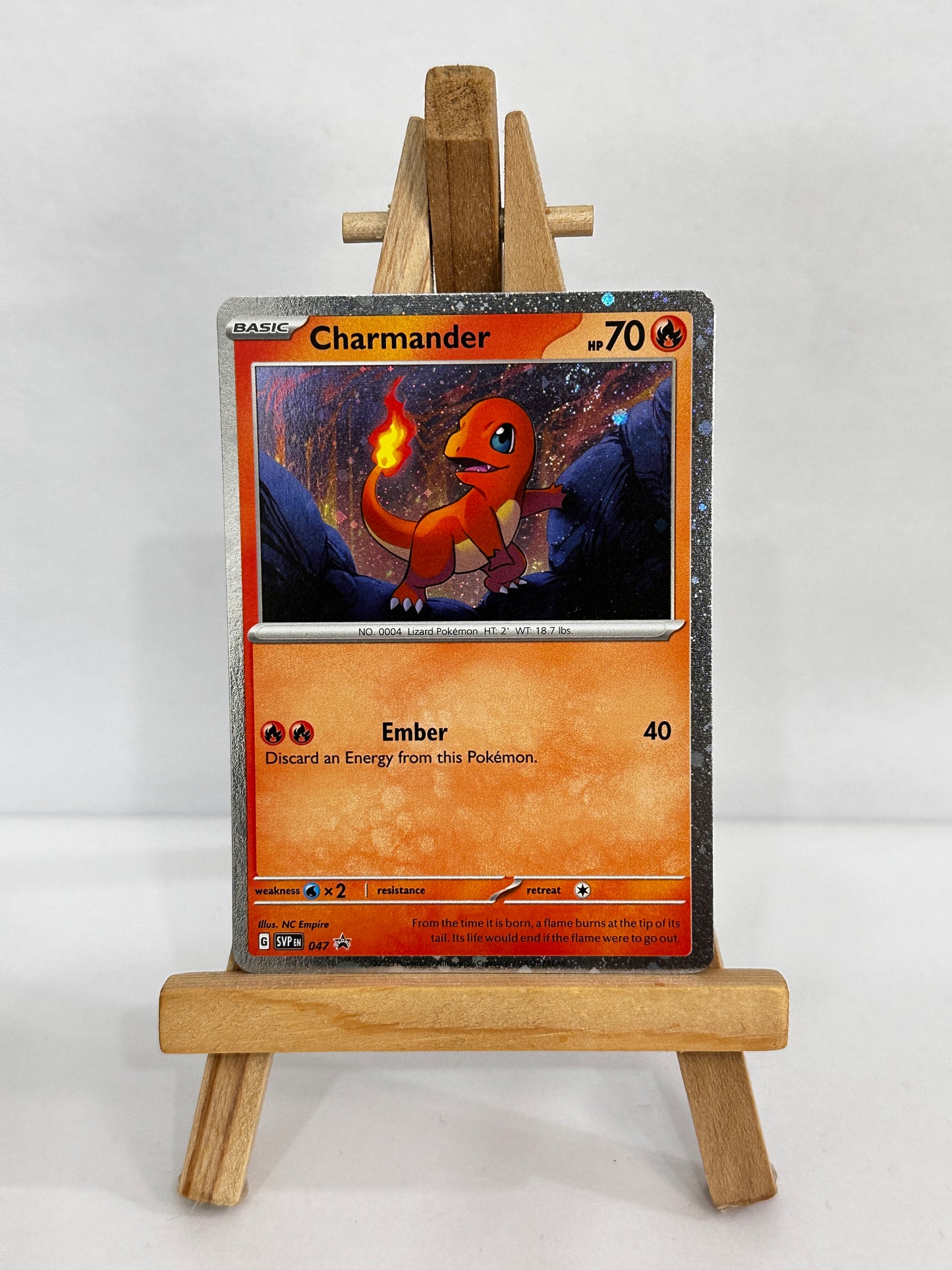 Charmander (SV 151) SVP047 Promo Cosmo Holo Swirl🌀