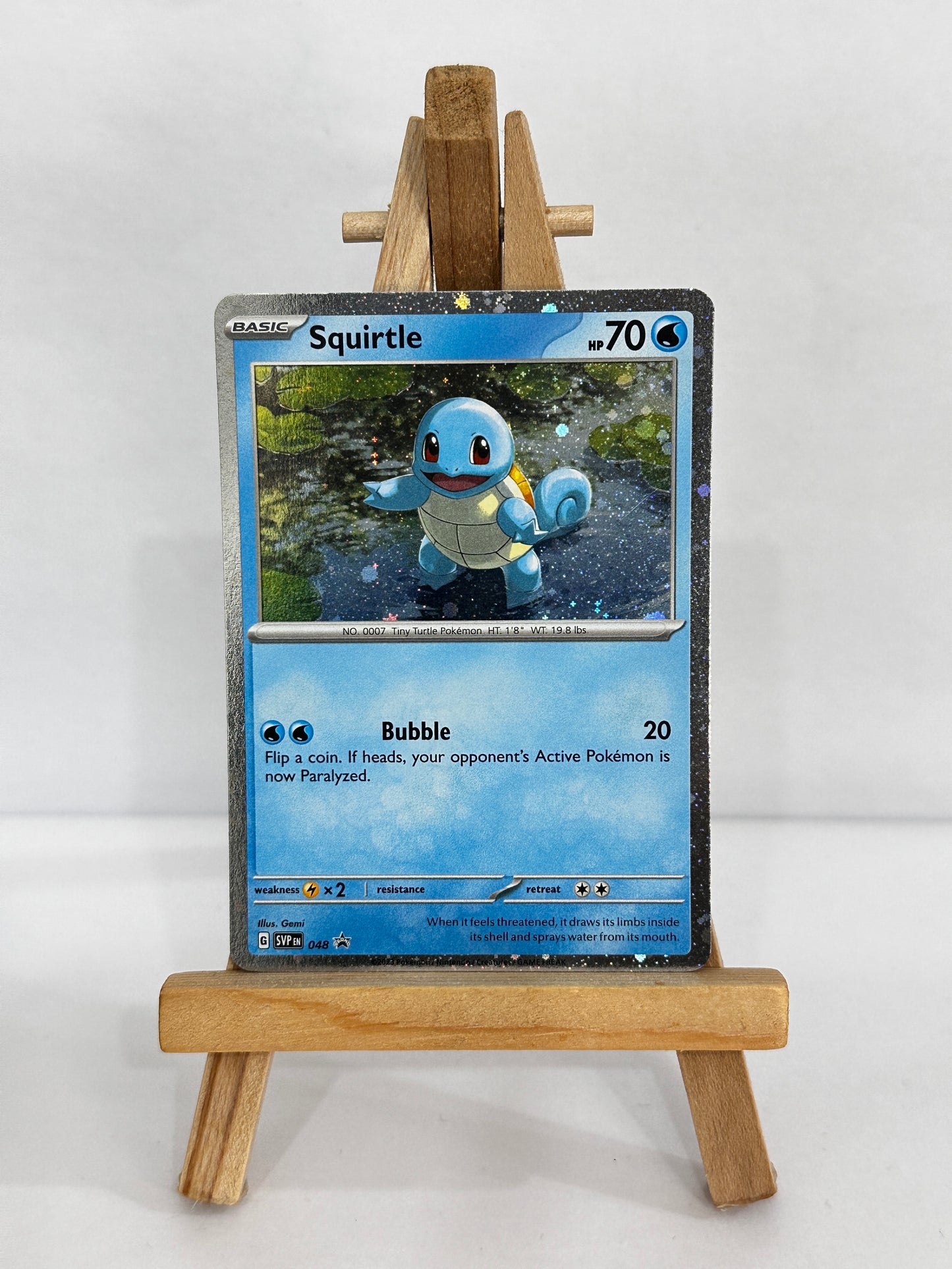 Squirtle (SV 151) SVP048 Promo Cosmo Holo