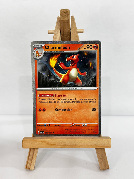 Charmeleon (SV Paldean Fates) Cosmo Holo Promo
