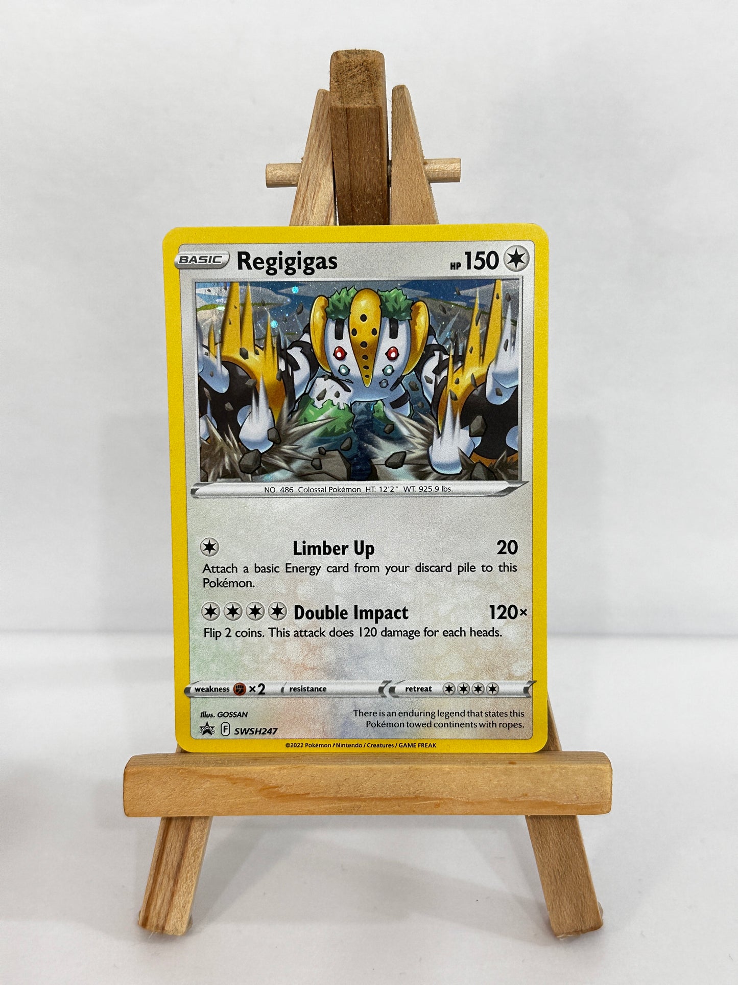 Regigigas SWSH247 Promo
