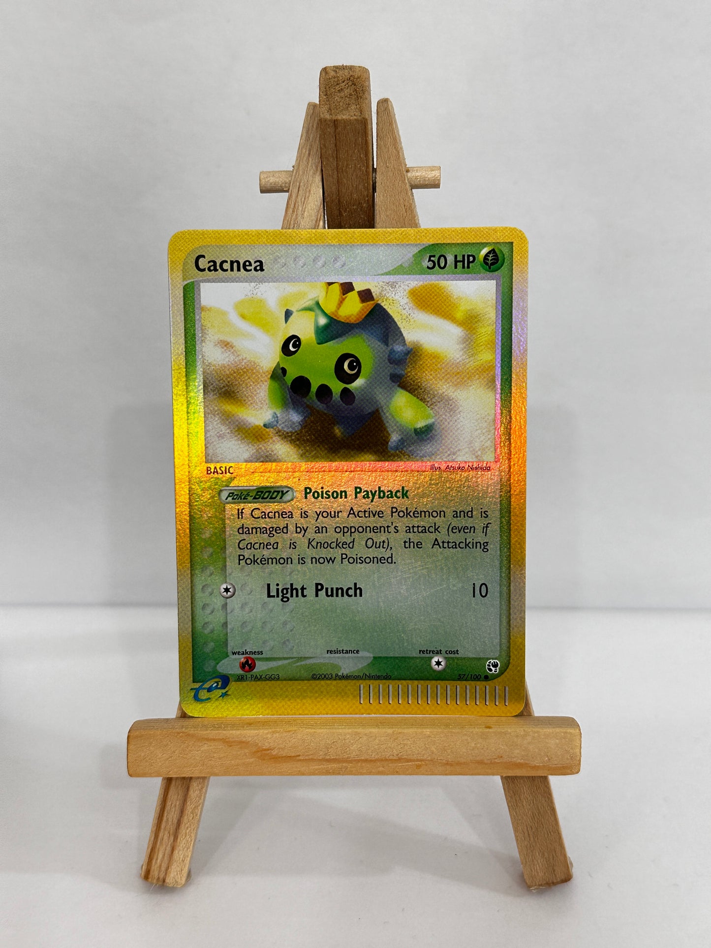 Cacnea 57/100 (Ex Sandstorm) Reverse Holo