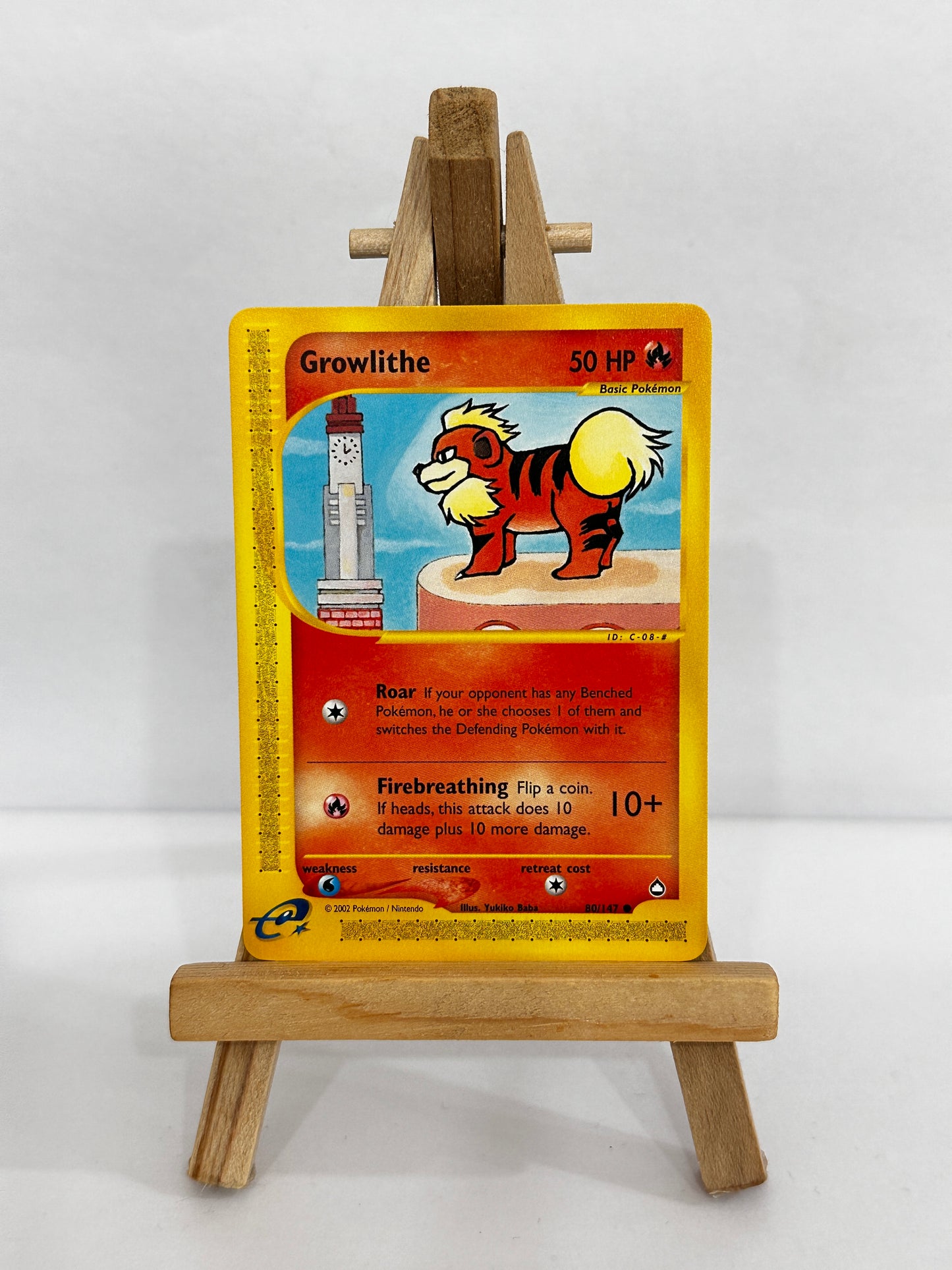 Growlithe 80/147 (Aquapolis)