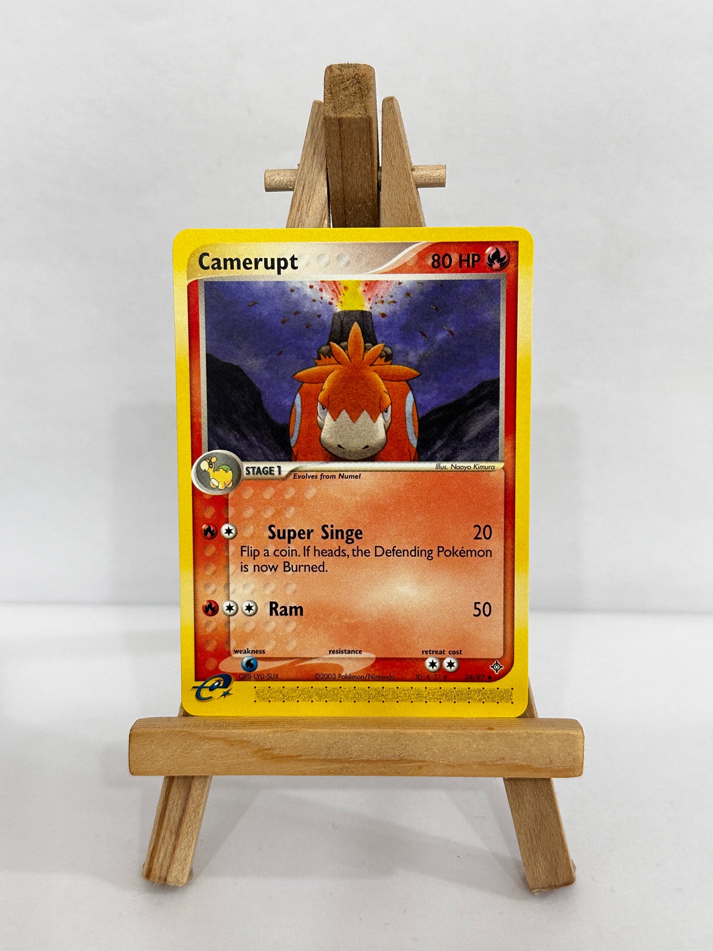 Camerupt 24/97 (EX Dragon)