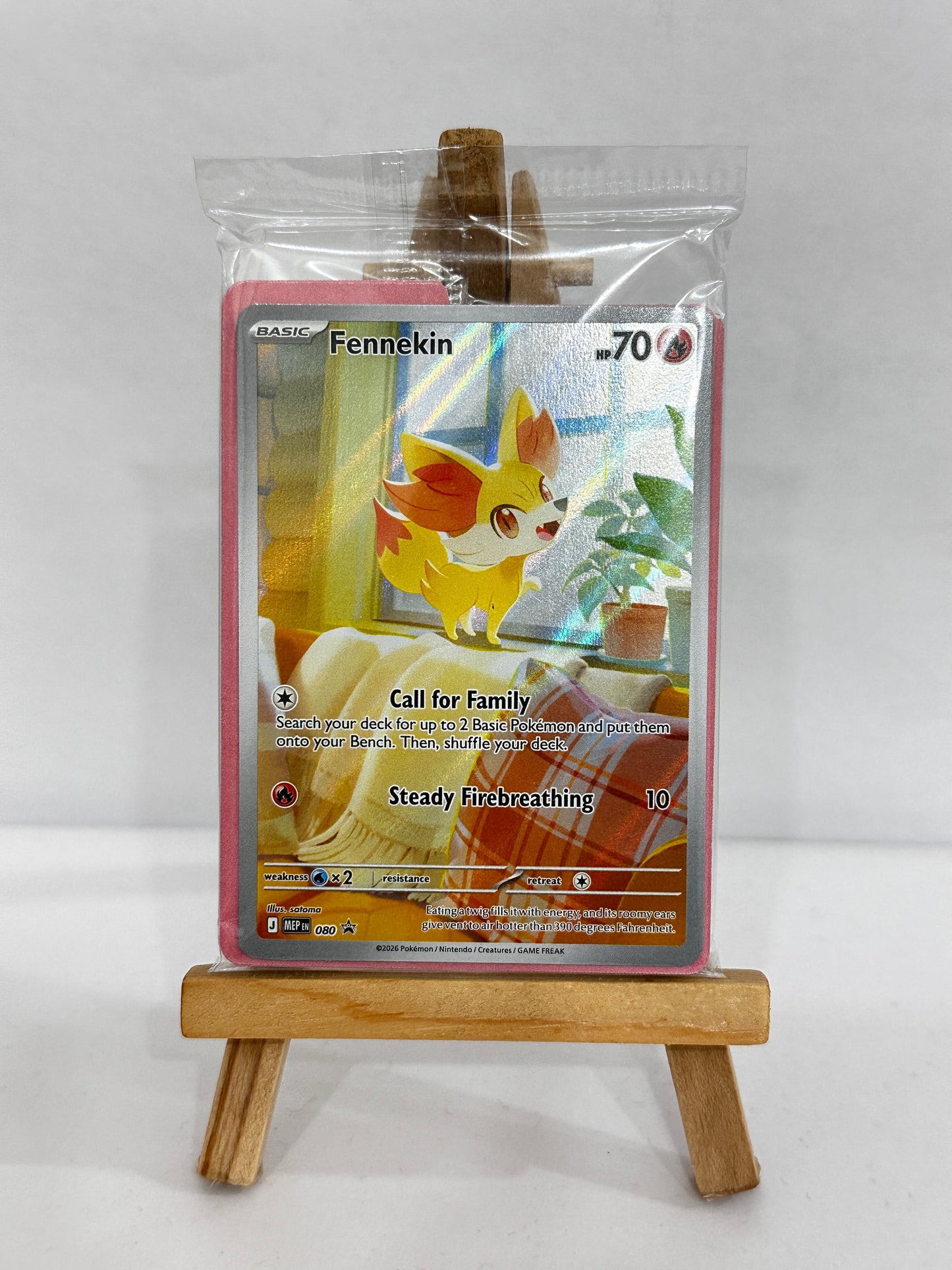 Fennekin MEP080 Promo Sealed