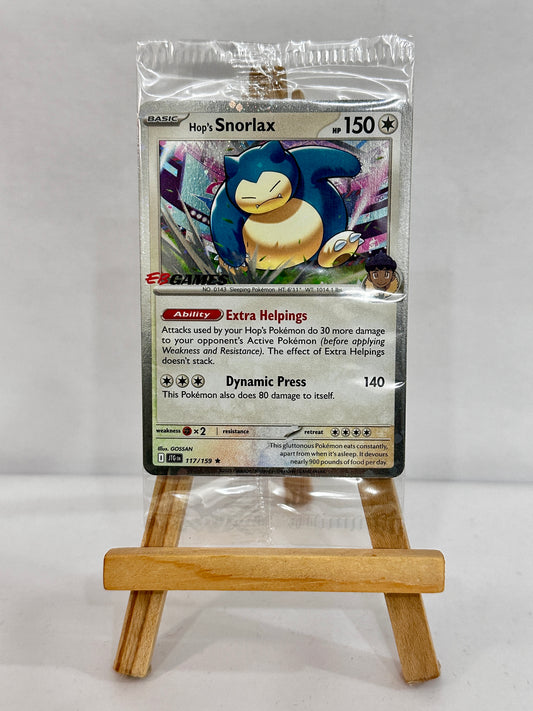 Hop’s Snorlax EBGames Promo Sealed