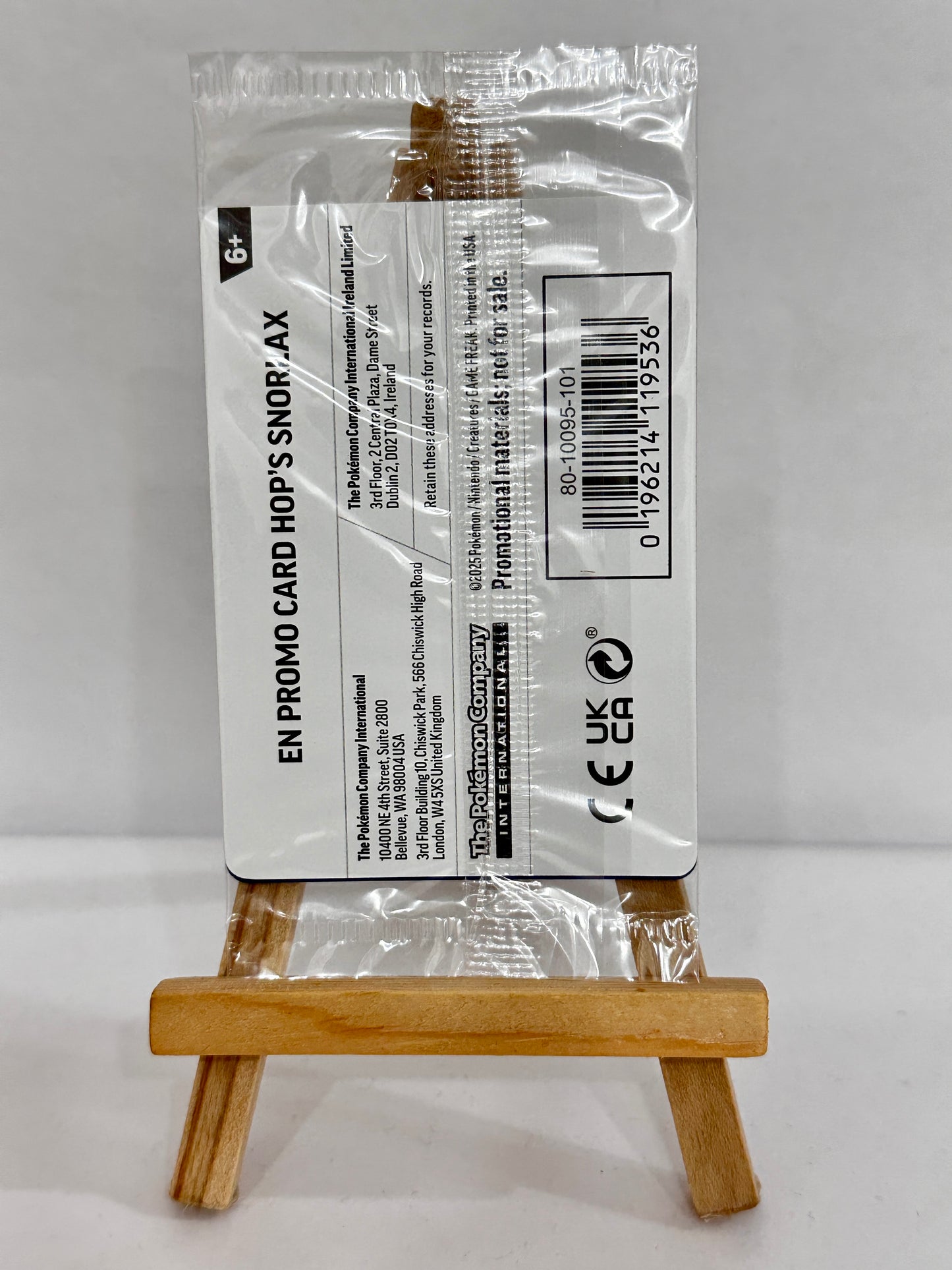Hop’s Snorlax EBGames Promo Sealed
