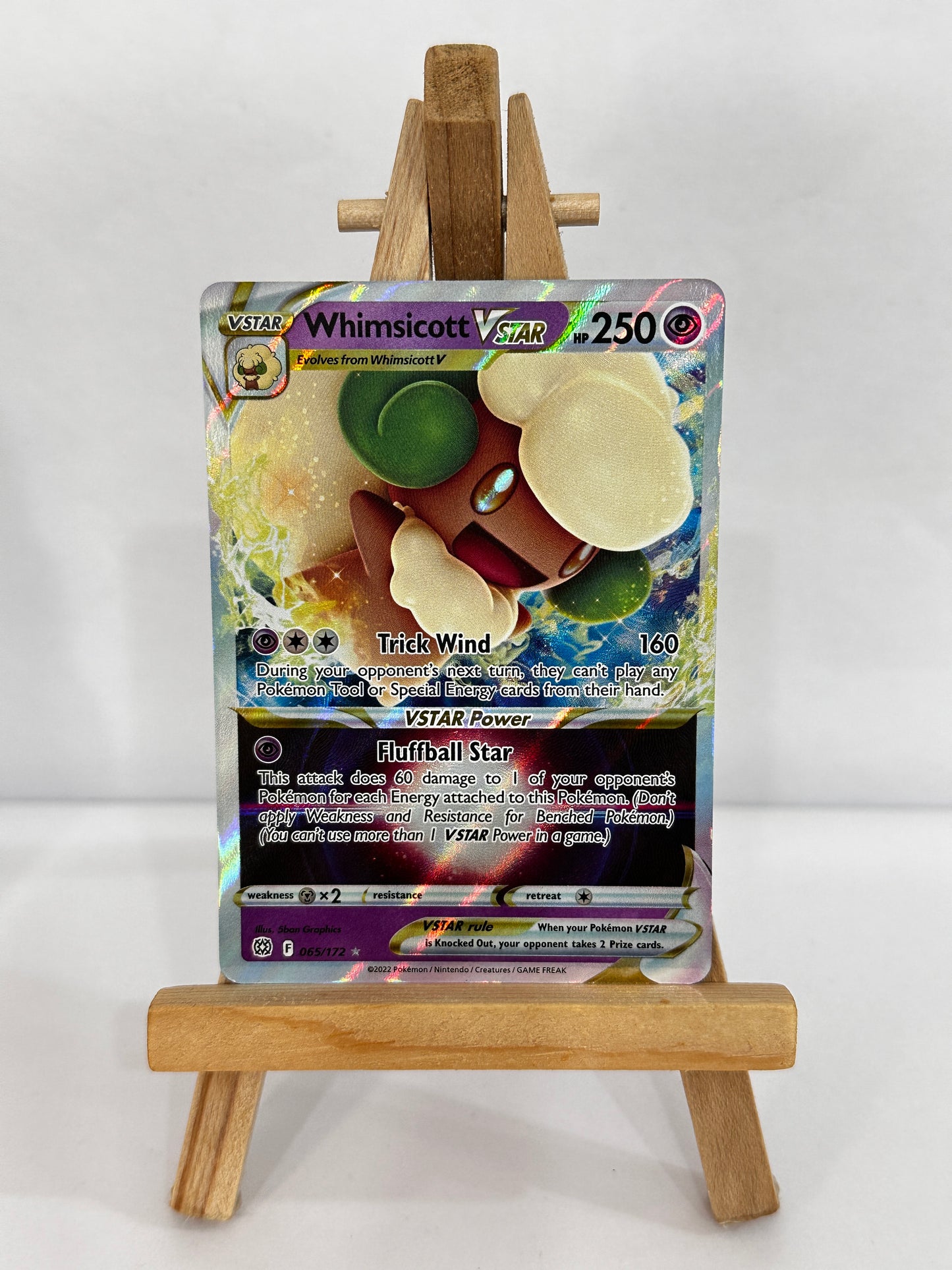 Whimsicott Vstar (SWSH Brilliant Stars)