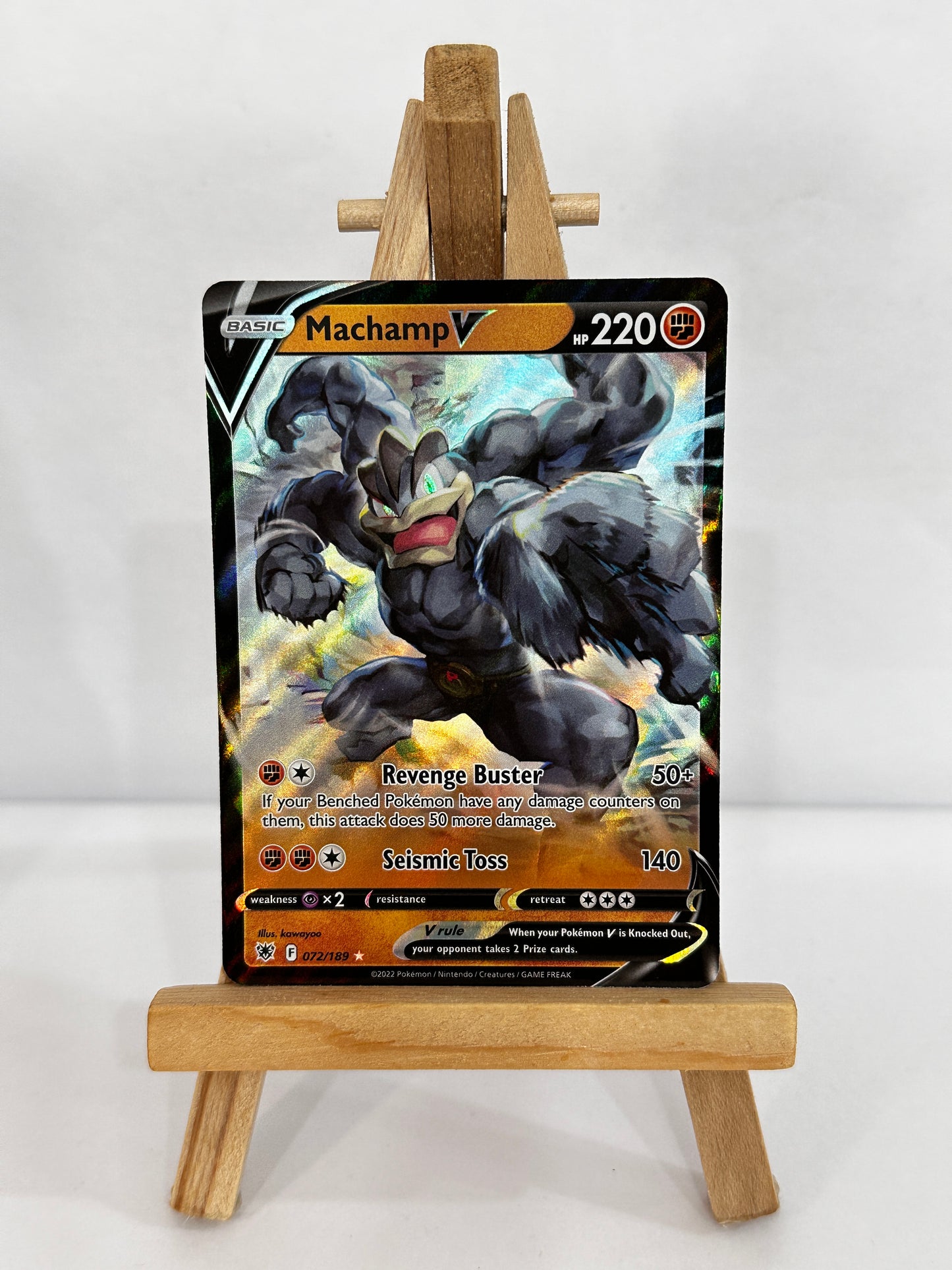 Machamp V (SWSH Astral Radiance)