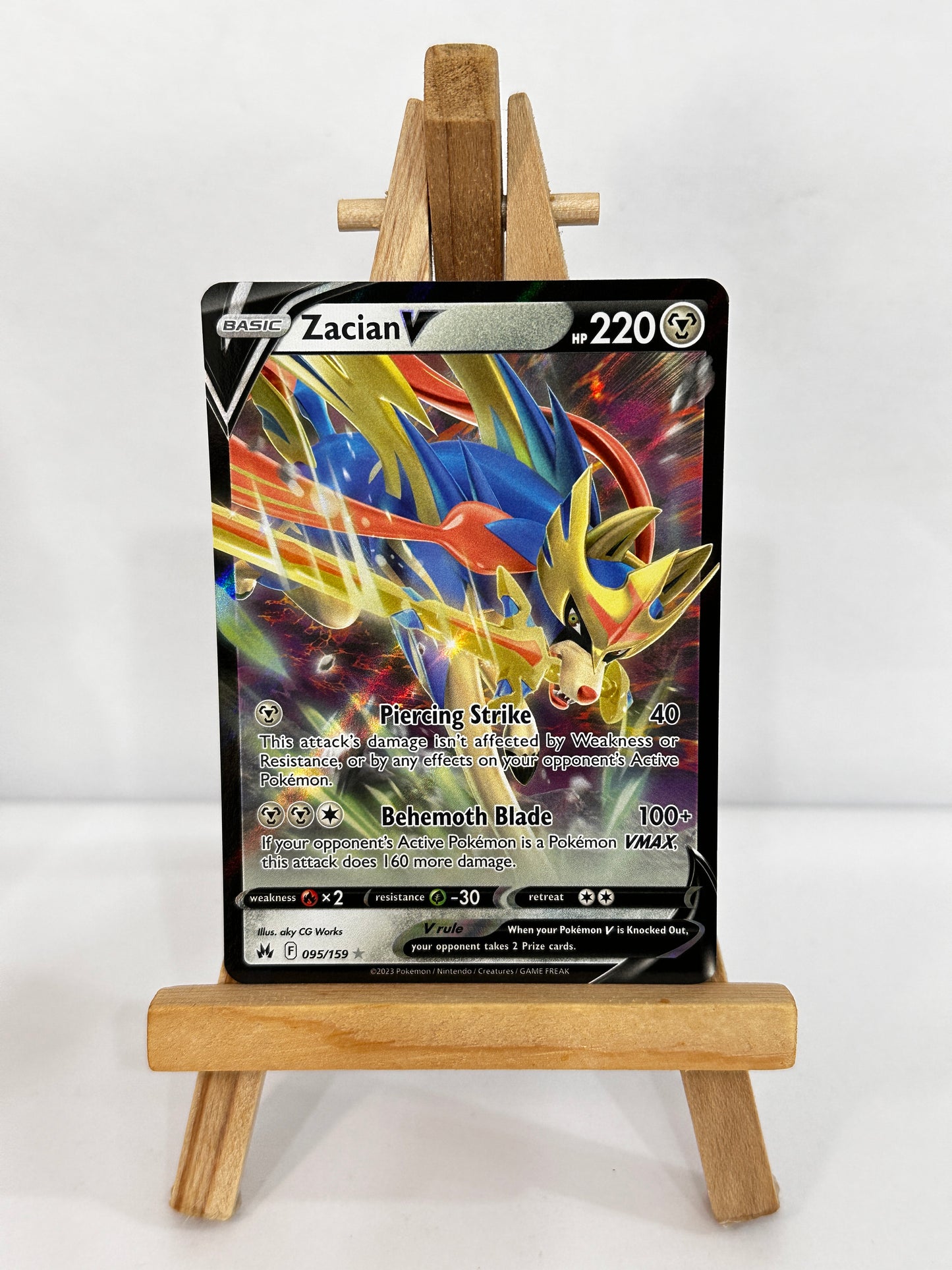 Zacian V (SWSH Crown Zenith)