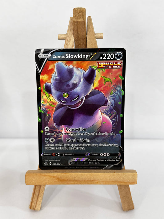 Galarian Slowking V (SWSH Chilling Reign)