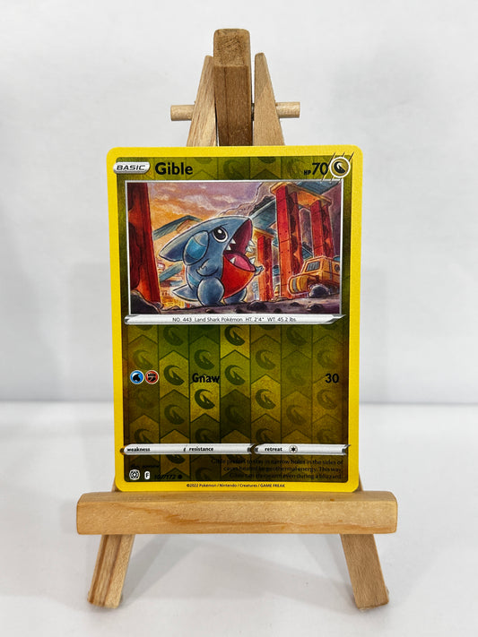 Gible (SWSH Brilliant Stars) Reverse Holo