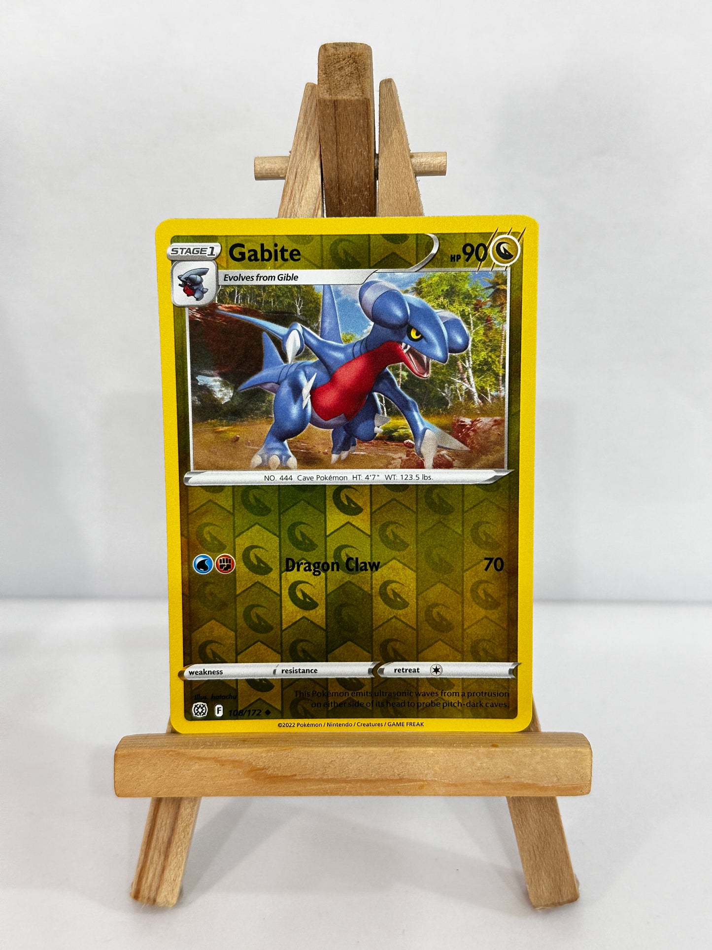 Gabite (SWSH Brilliant Stars) Reverse Holo