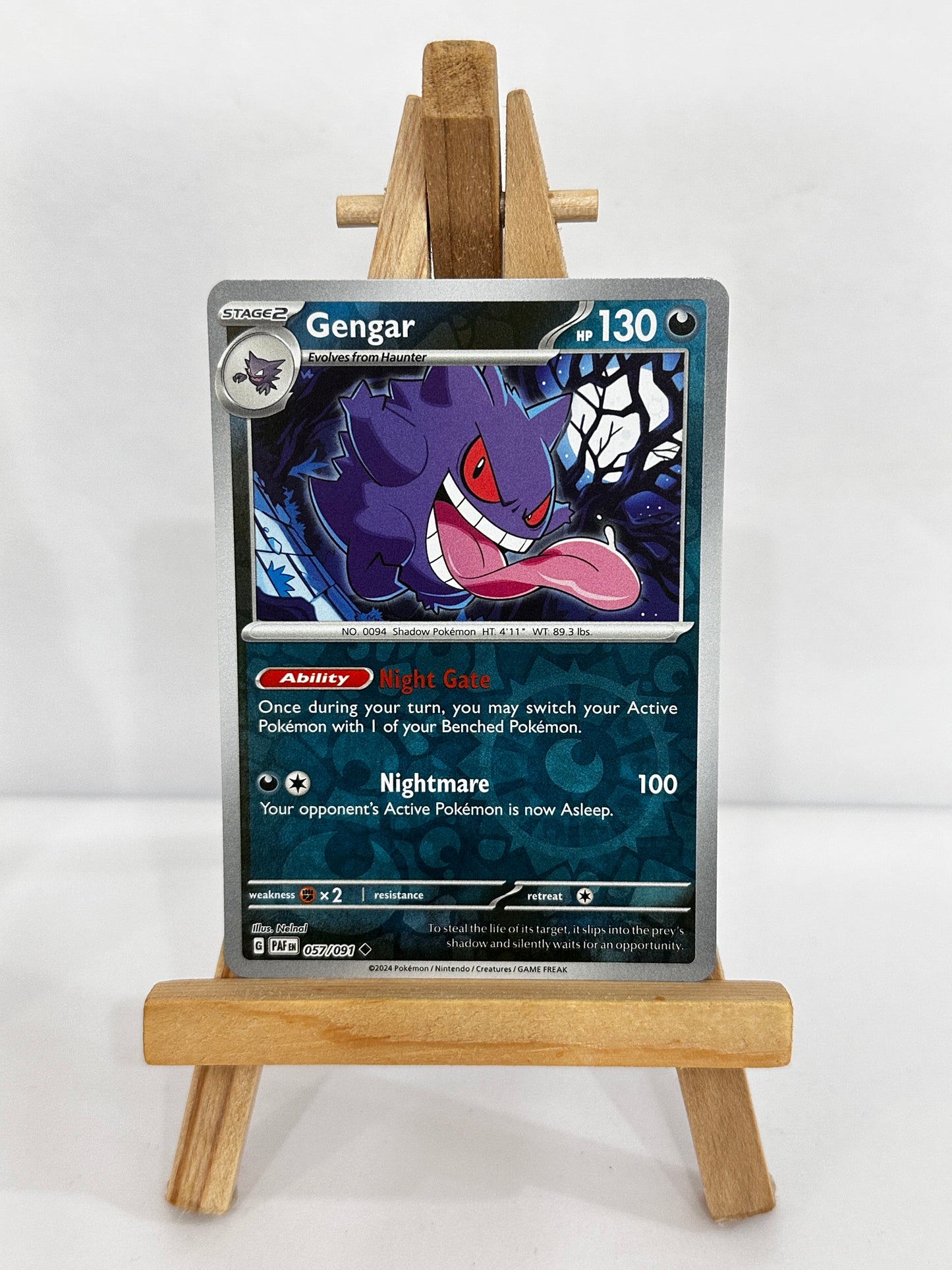 Gengar (SV Paldean Fates) Reverse Holo