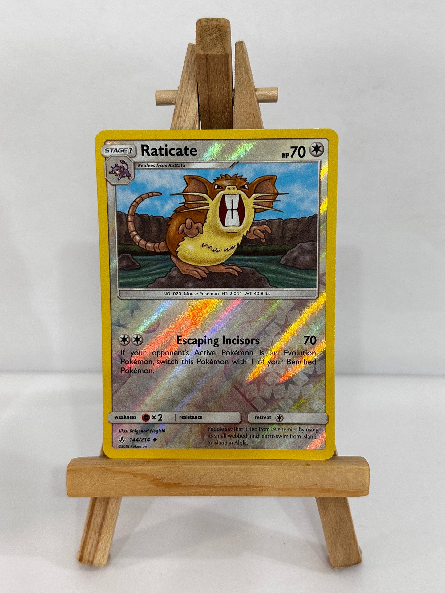 Raticate (SM Unbroken Bonds) Reverse Holo