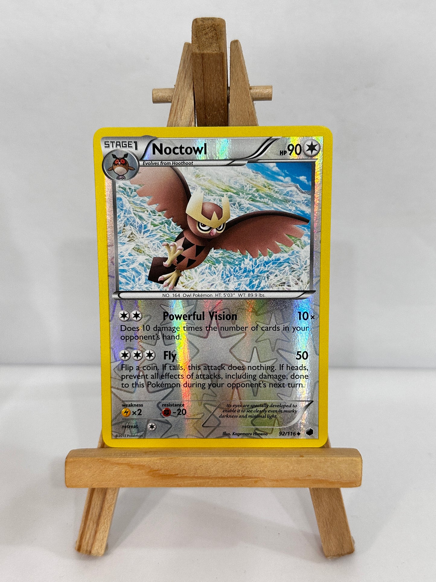 Noctowl (BW Plasma Freeze) Reverse Holo