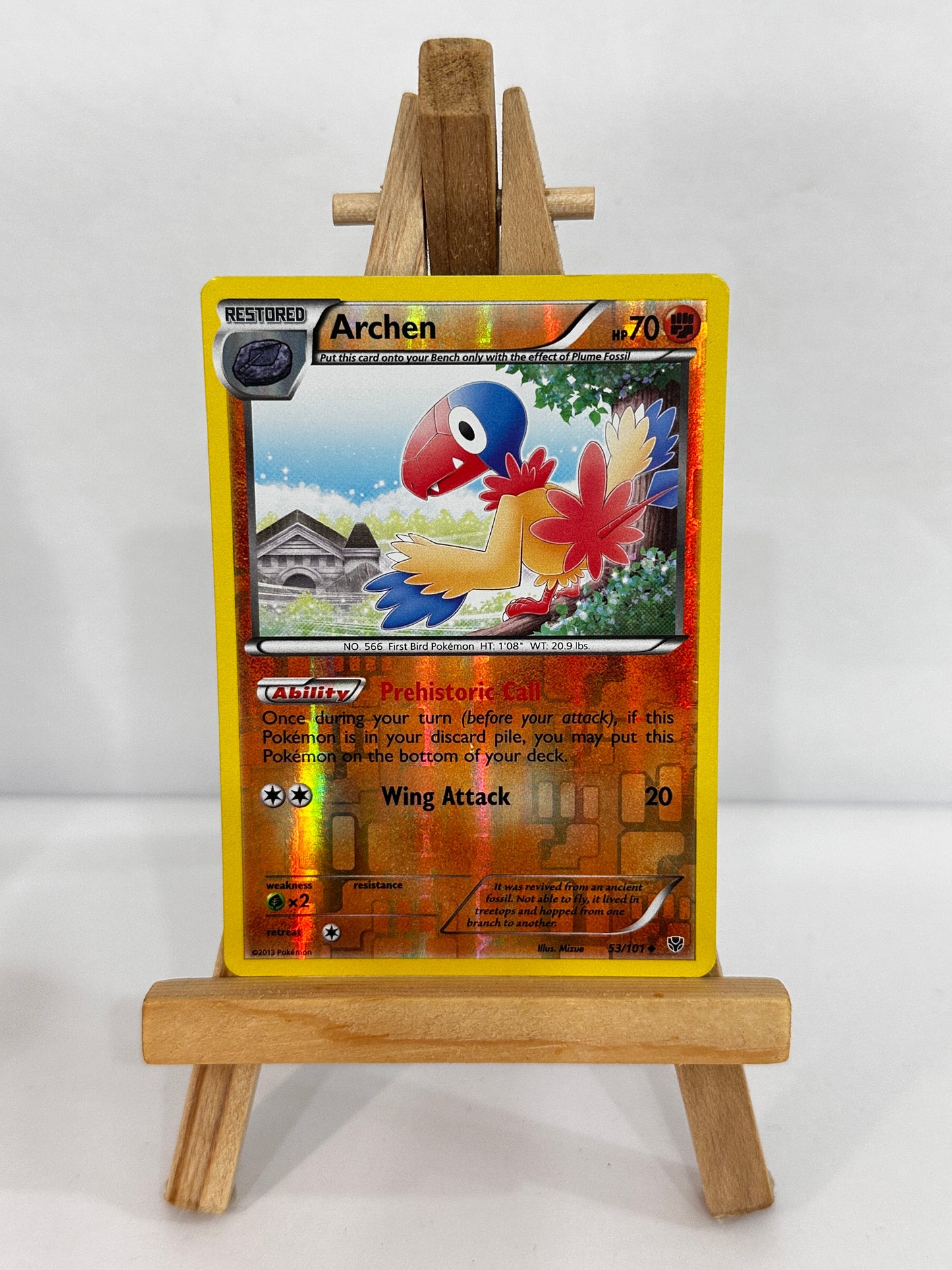 Archen (BW Plasma Blast) Reverse Holo