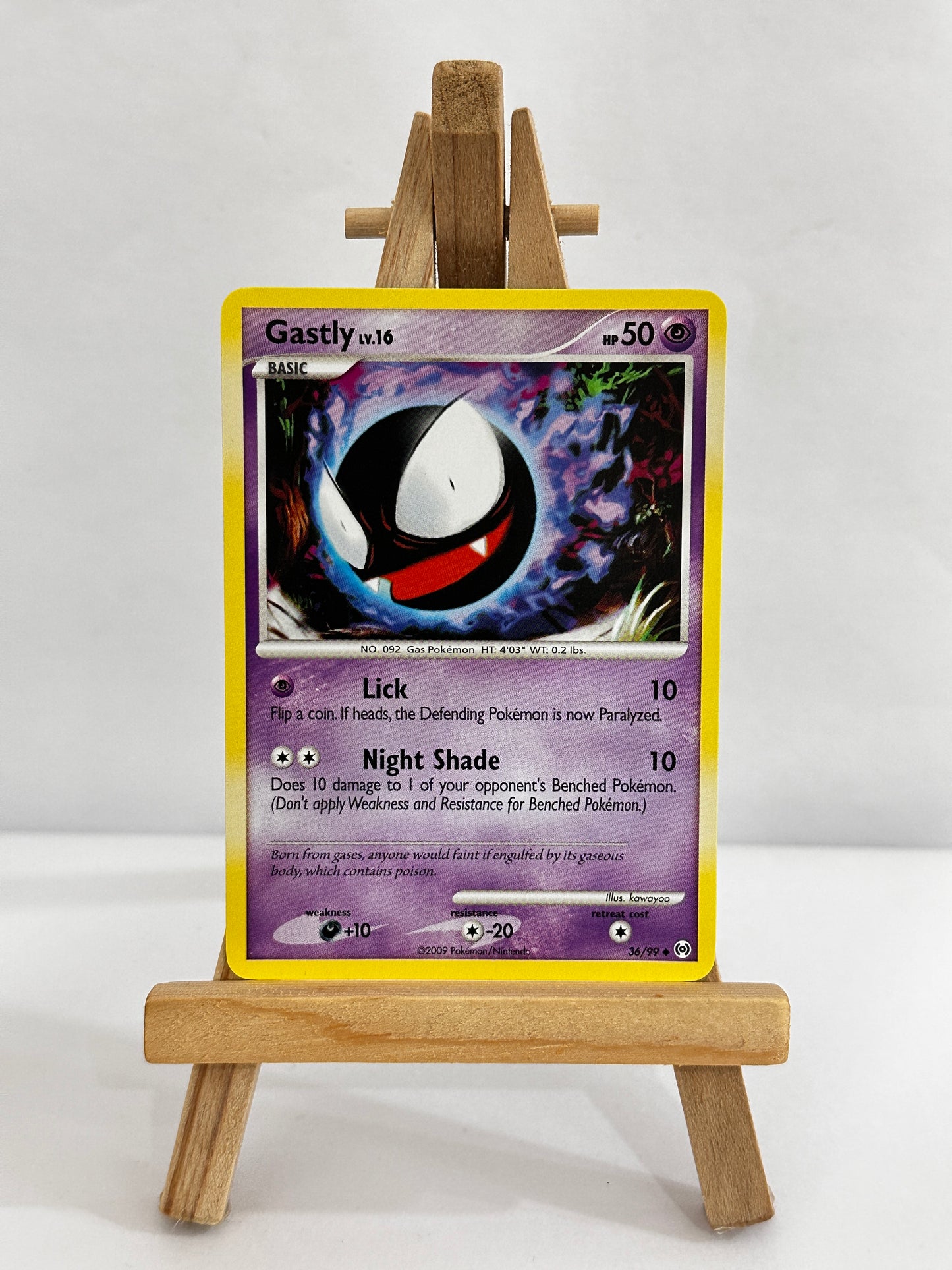 Gastly LV.16 (Platinum Arceus)