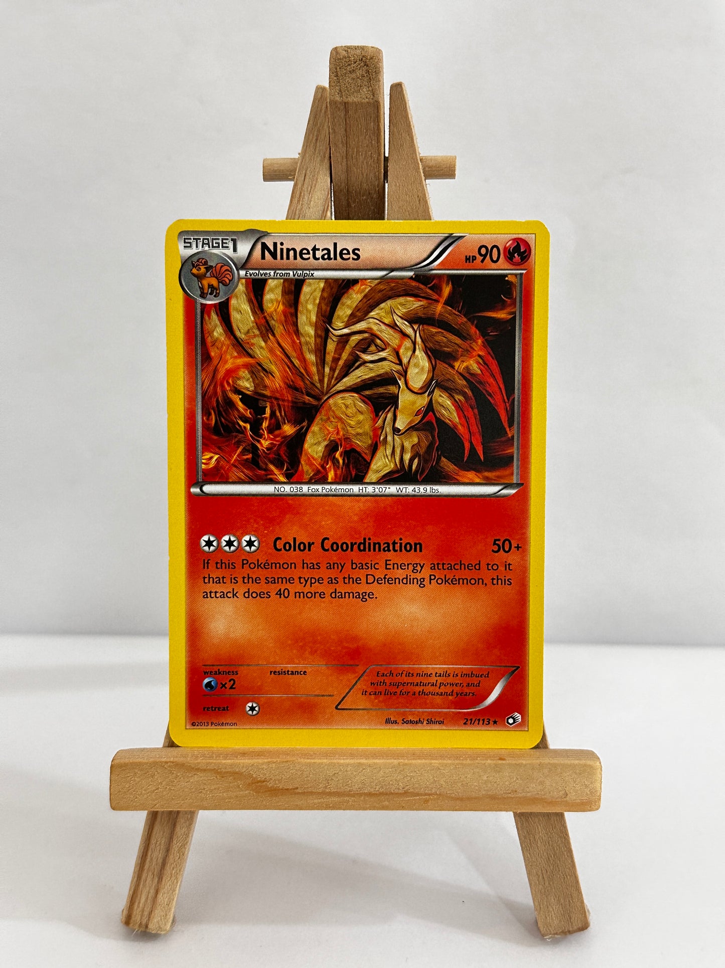 Ninetales (BW Legendary Treasures) Rare