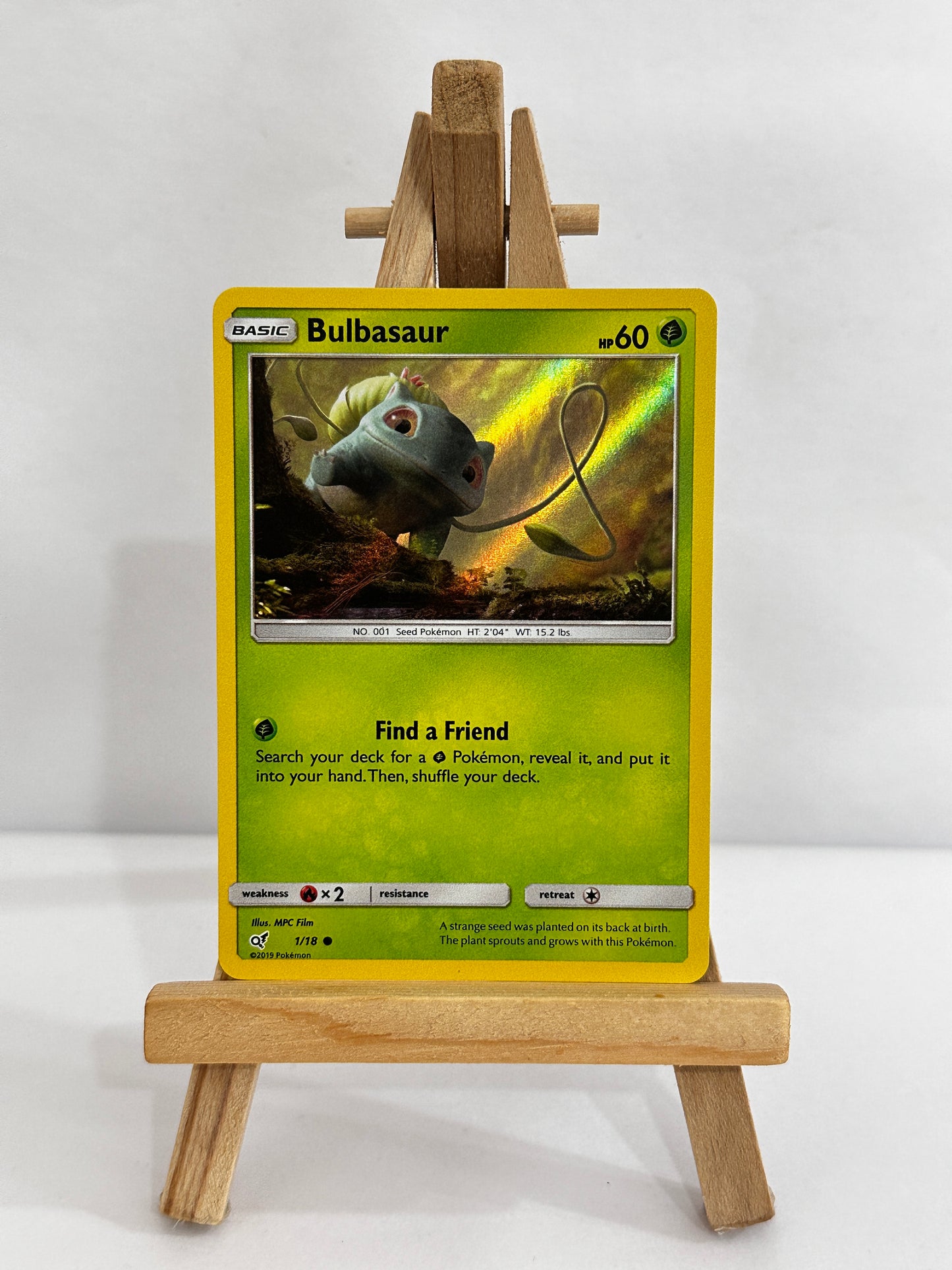 Bulbasaur (SM Detective Pikachu) Holo