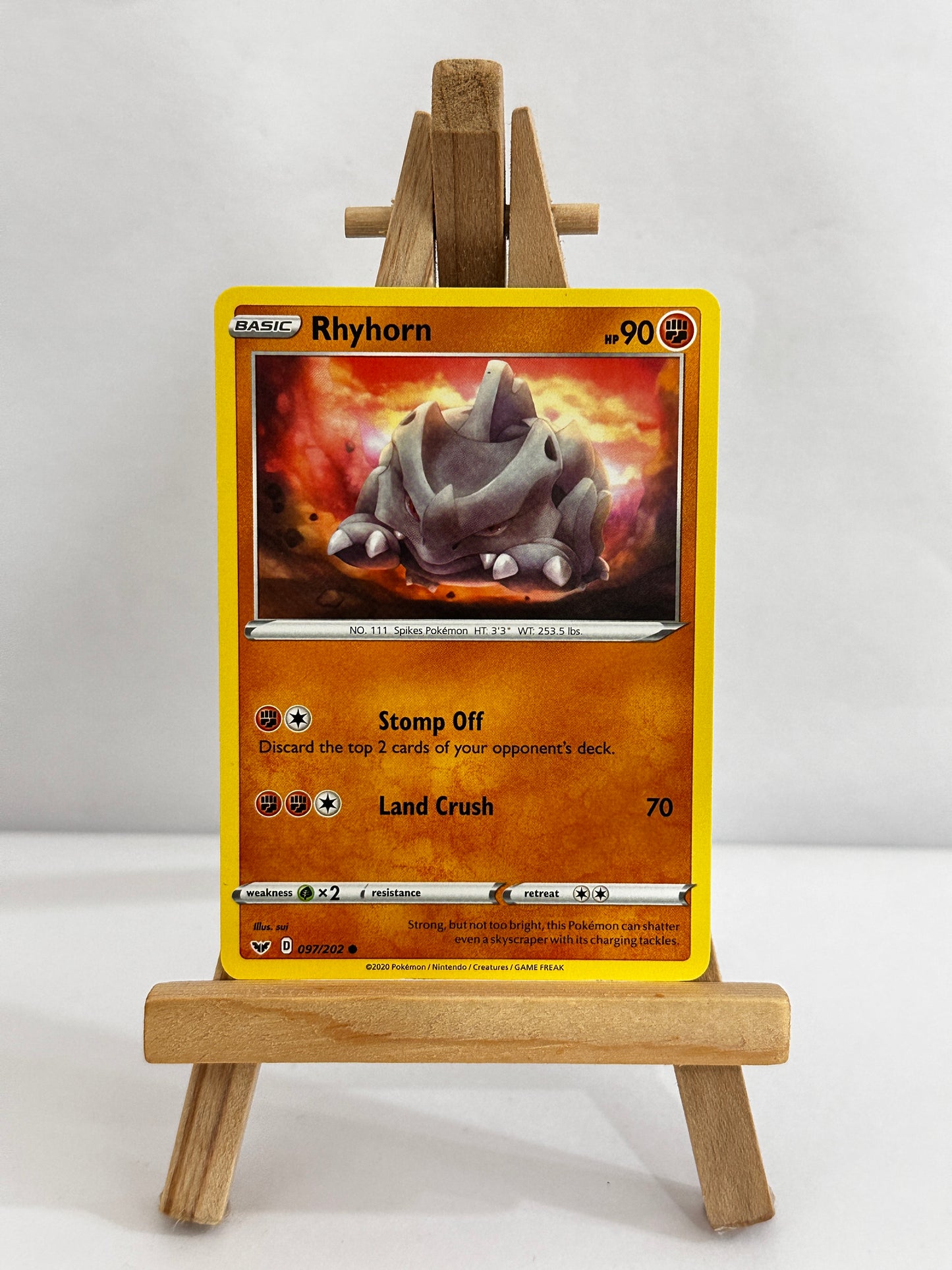Rhyhorn  (SWSH Base Set)