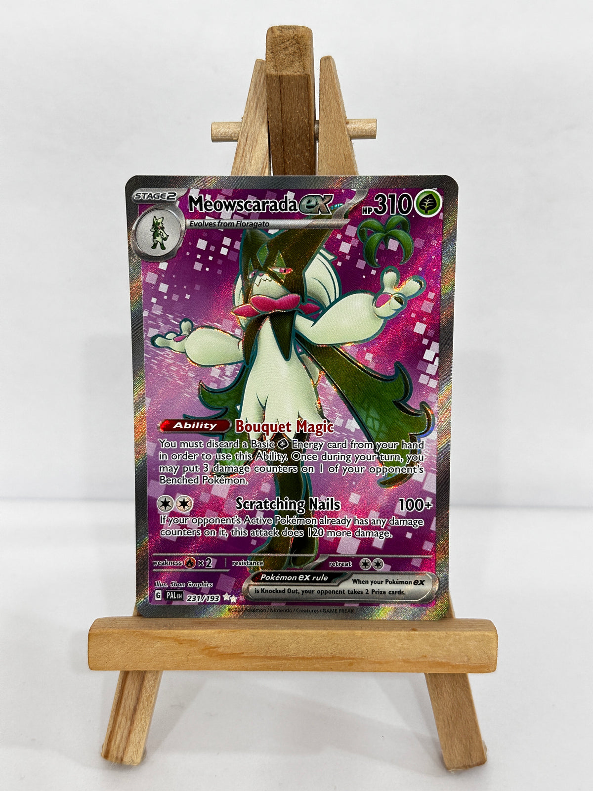 Meowscarada ex (SV Paldea Evolved)