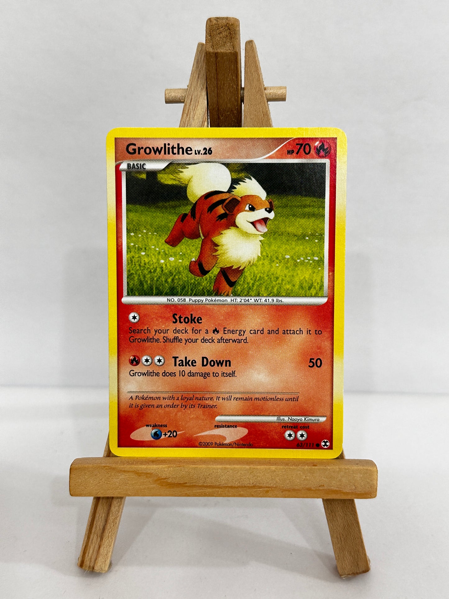Growlithe LV.26 (Platinum Rising Rivals)