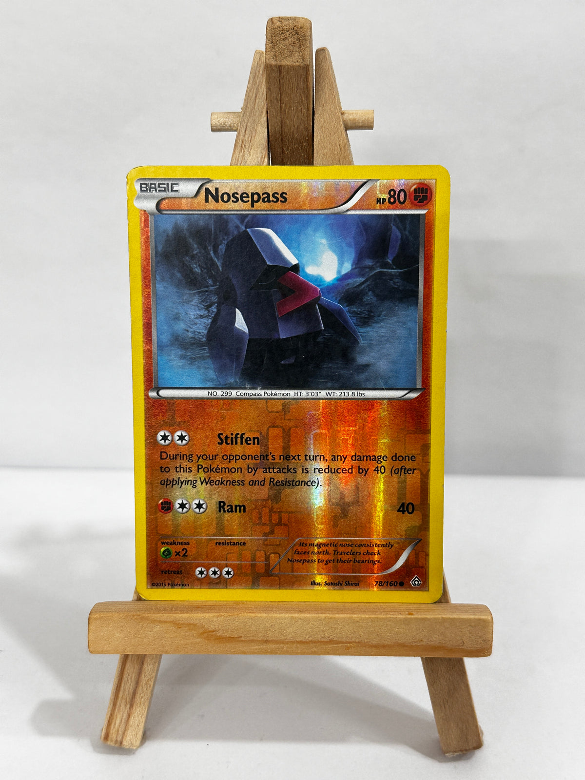 Nosepass (XY Primal Clash) Reverse Holo