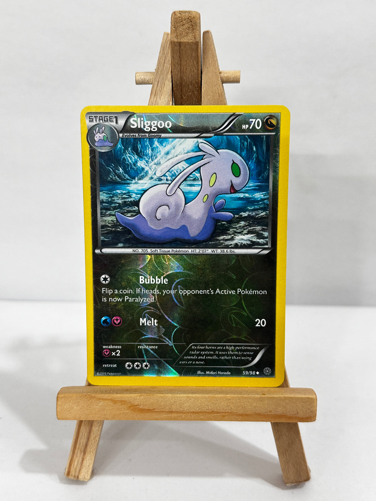 Sliggoo (XY Ancient Origins) Reverse Holo