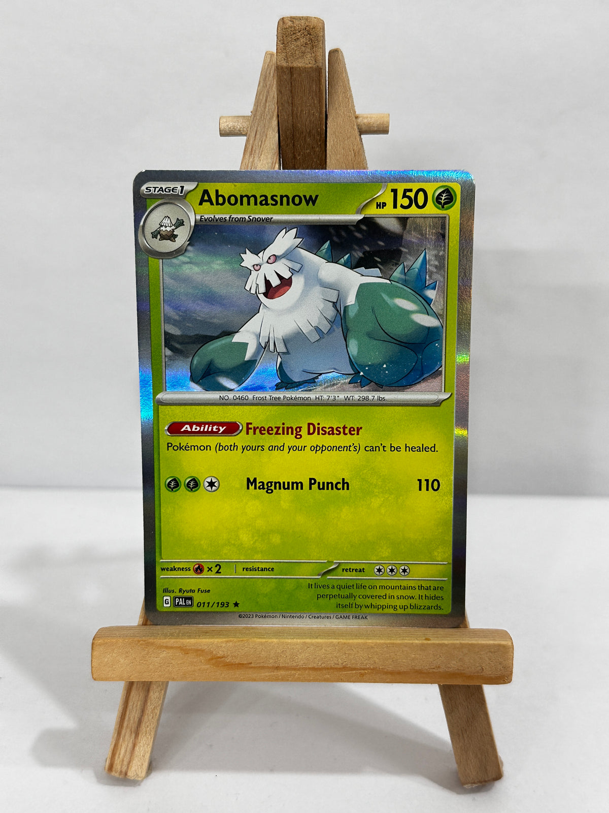 Abomasnow (SV Paldea Evolved) Holo