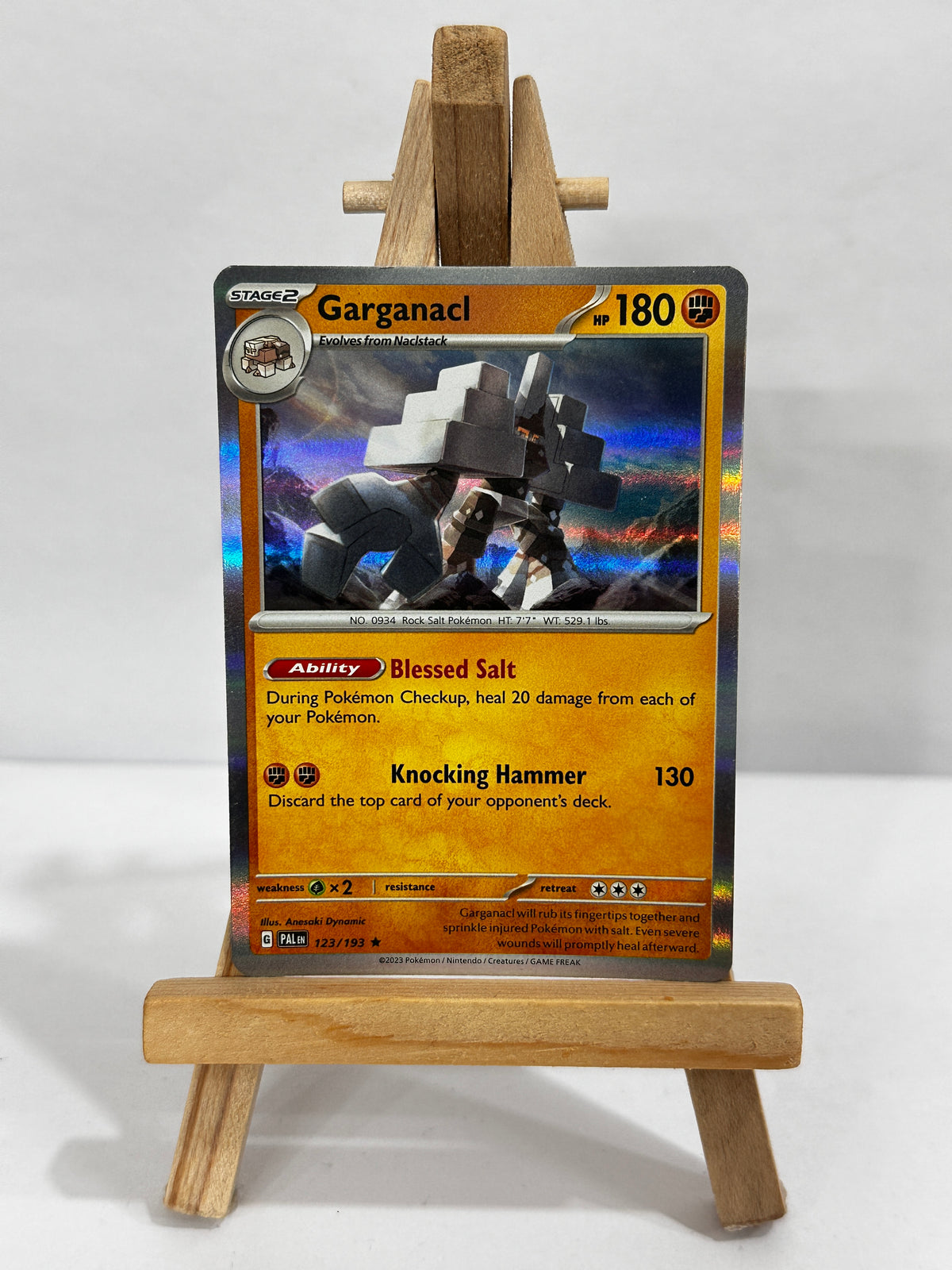 Garganacl (SV Paldea Evolved) Holo