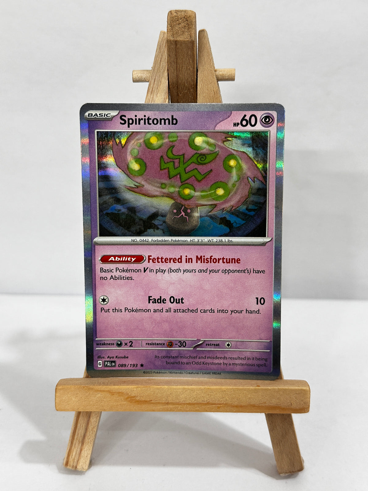 Spiritomb (SV Paldea Evolved) Holo