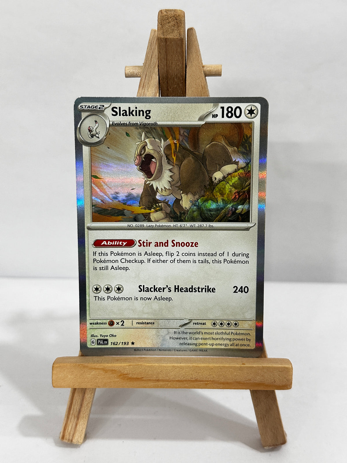 Slaking (SV Paldea Evolved) Holo