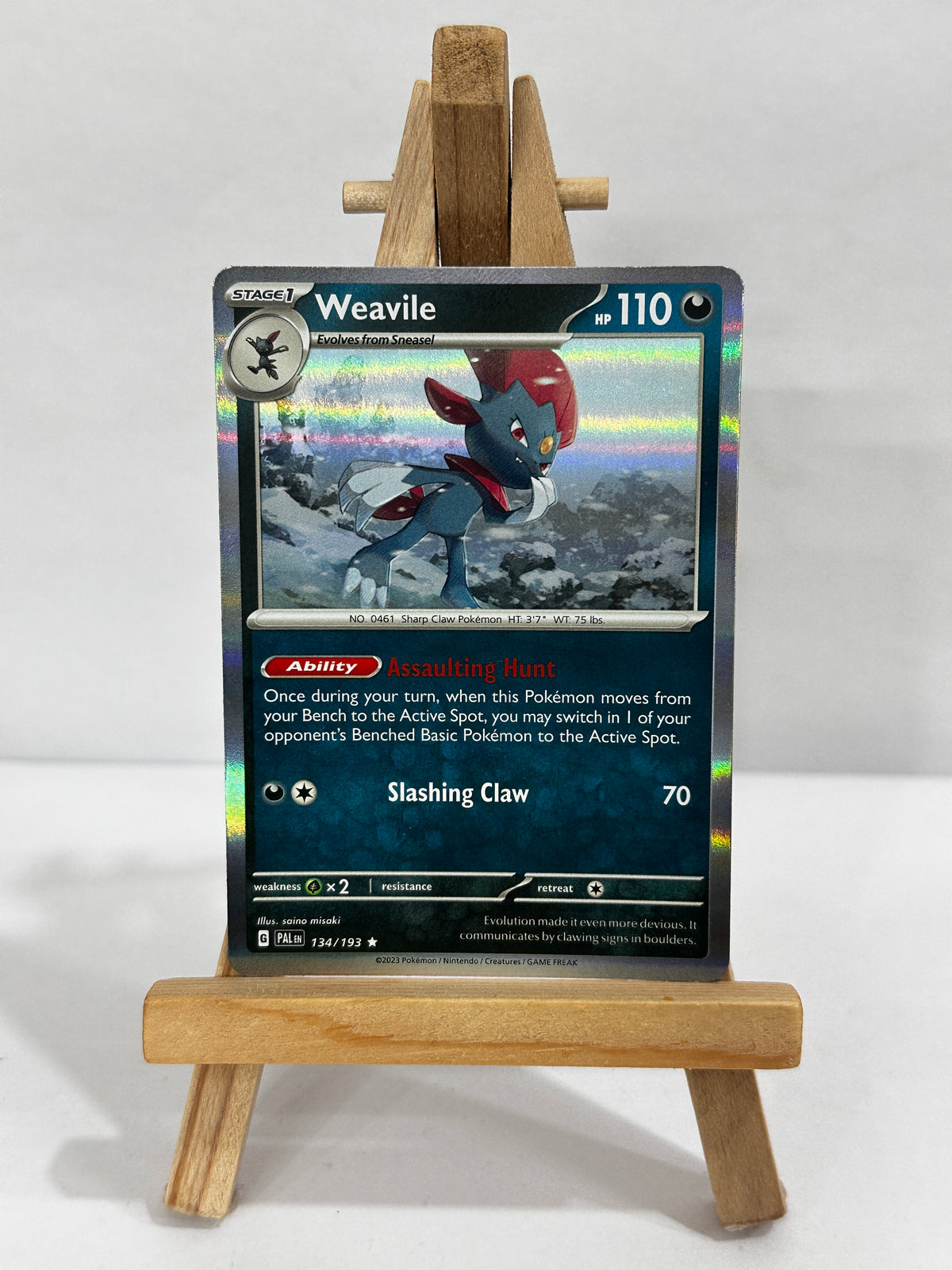 Weavile (SV Paldea Evolved) Holo