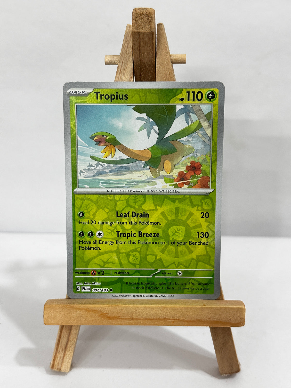 Tropius (SV Paldea Evolved) Reverse Holo