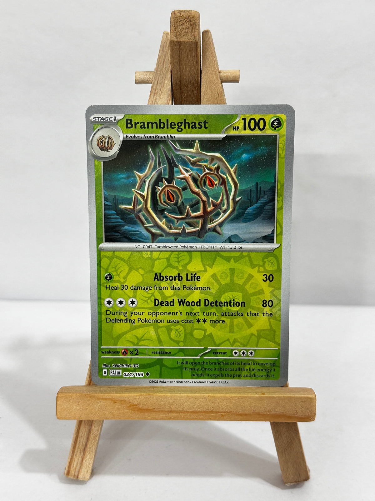 Brambleghast (SV Paldea Evolved) Reverse Holo
