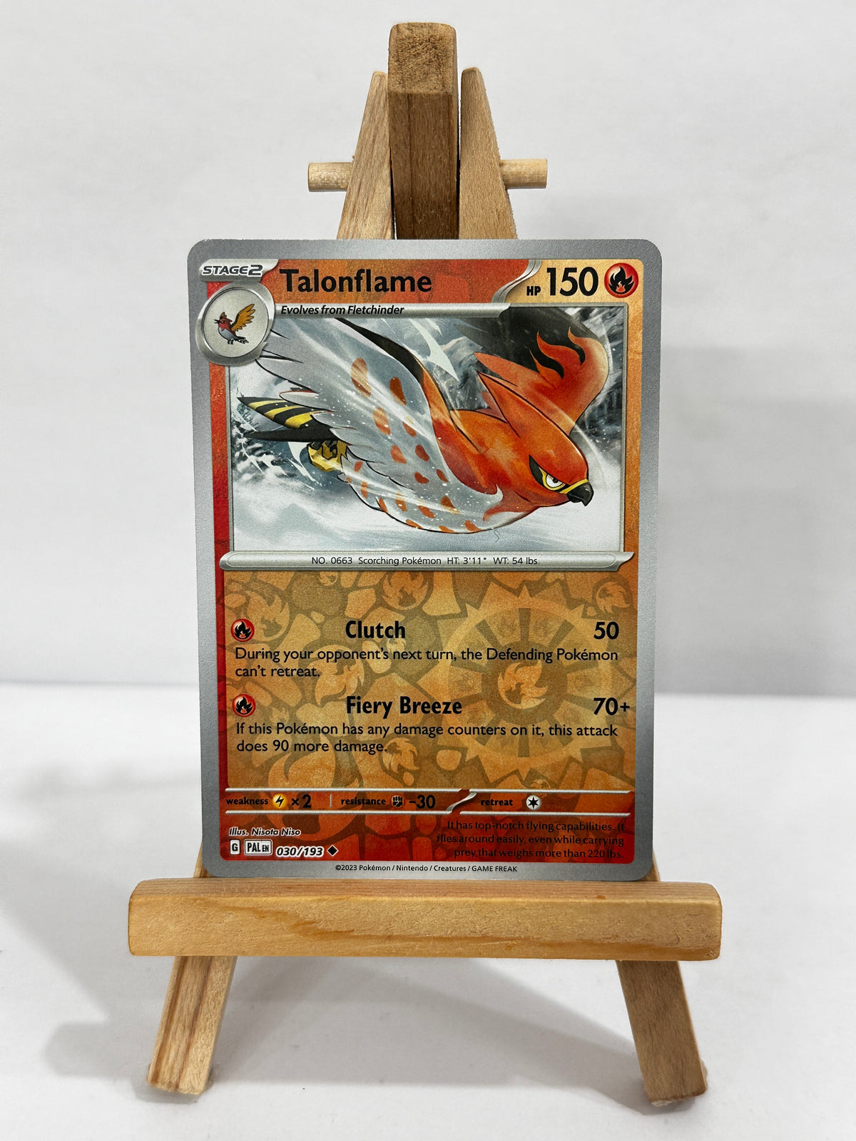 Talonflame (SV Paldea Evolved) Reverse Holo