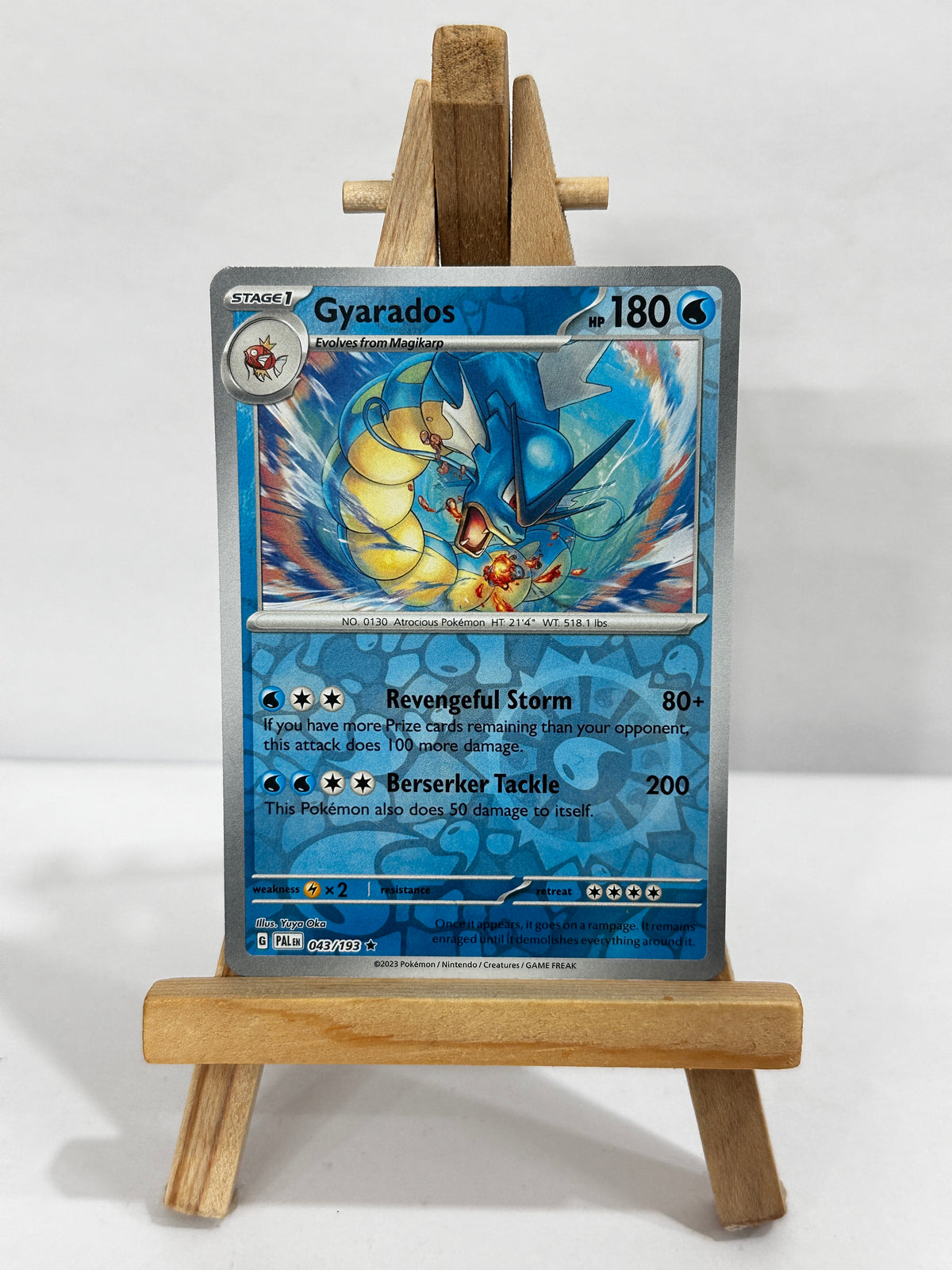 Gyarados (SV Paldea Evolved) Reverse Holo