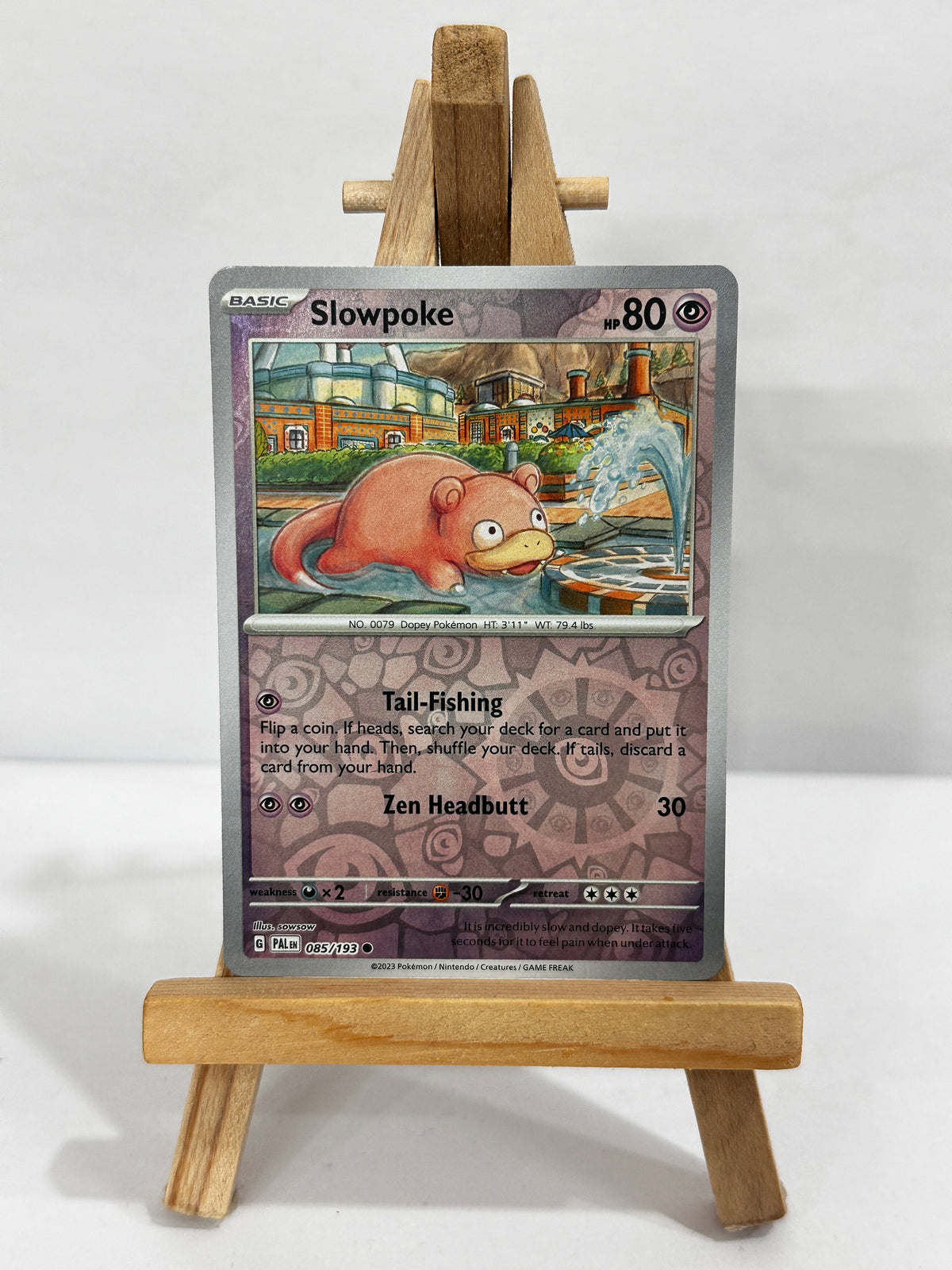 Slowpoke (SV Paldea Evolved) Reverse Holo