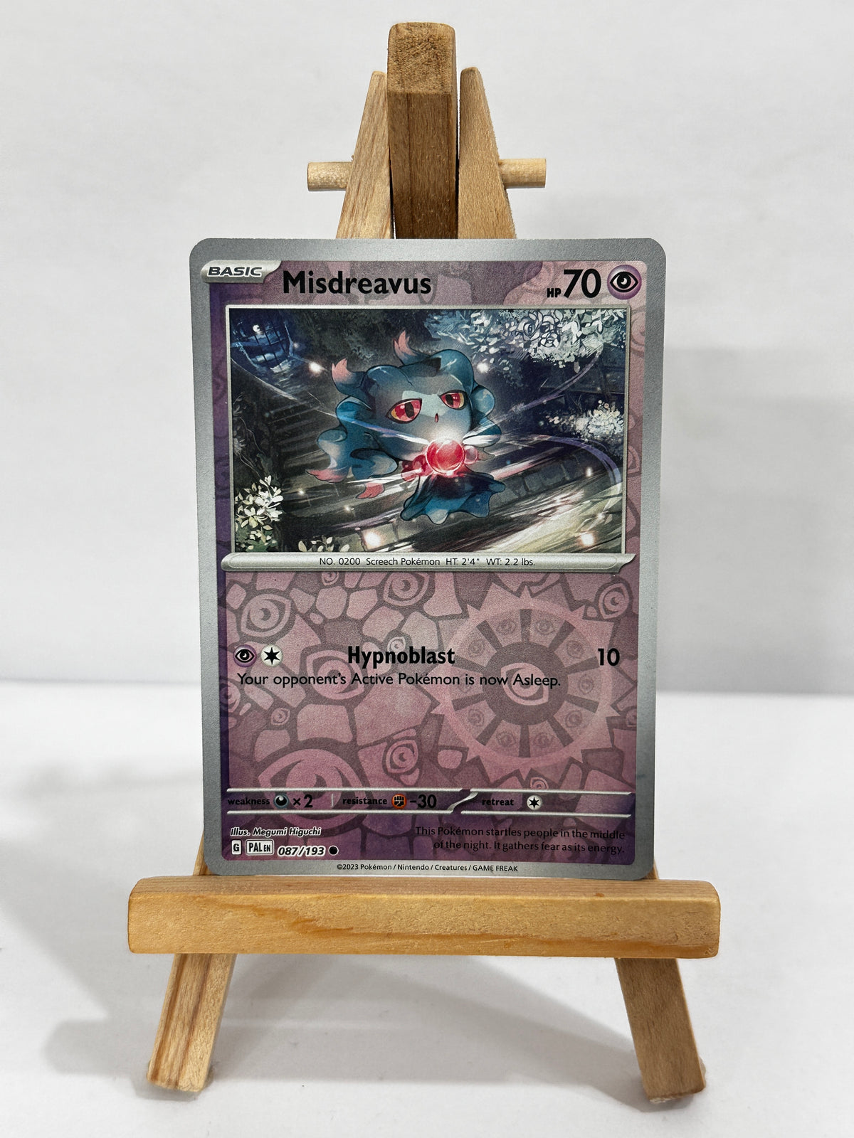 Misdreavus (SV Paldea Evolved) Reverse Holo